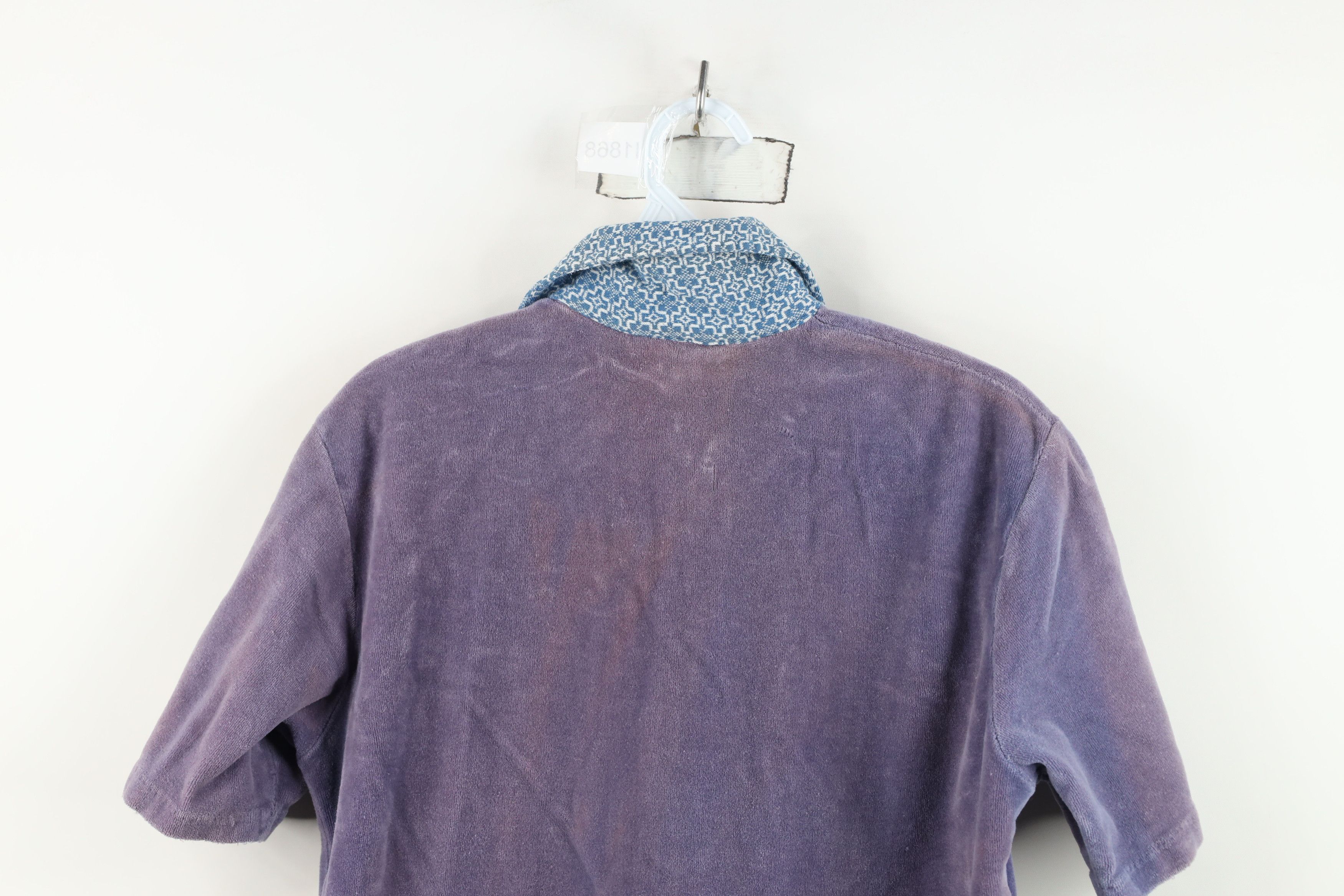 Vintage Vintage 60s 70s Streetwear Velour Collared Polo Shirt USA Size US S / EU 44-46 / 1 - 13 Thumbnail