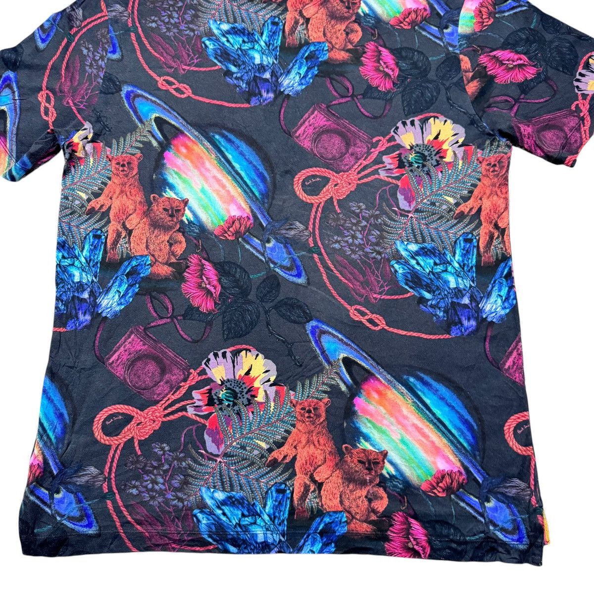 Paul Smith Paul Smith Psychedelic All Over Print Shirt Size US L / EU 52-54 / 3 - 8 Thumbnail