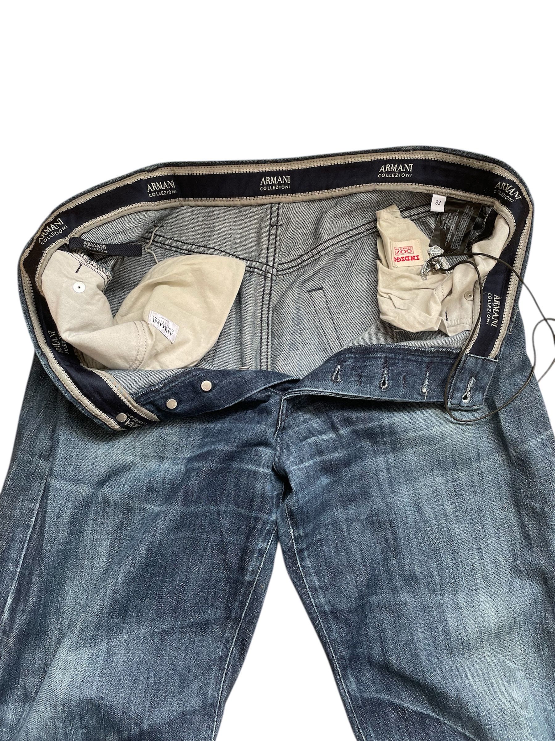 Armani Collezioni × Giorgio Armani Vintage Armani Collezioni Baggy Pants Size US 33 - 6 Thumbnail