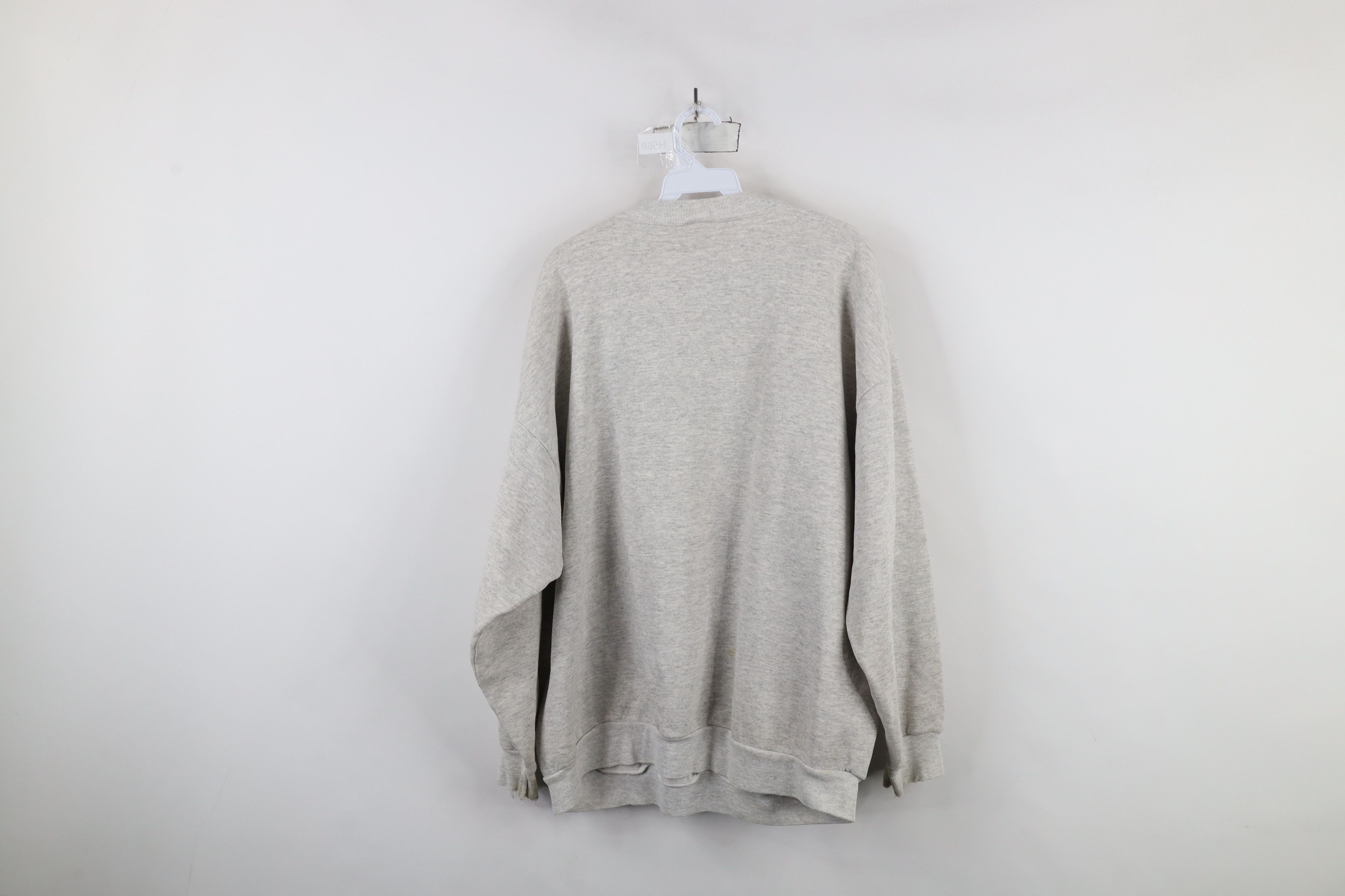 Vintage Vintage 90s Spell Ohio State University Sweatshirt Gray USA Size US XXL / EU 58 / 5 - 13 Thumbnail