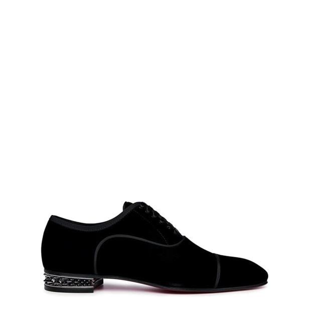 Greggyrocks Velvet Oxford Shoes
