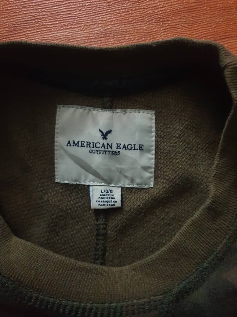 American Eagle Outfitters American Eagle camouflage sweatshirt Size US XL / EU 56 / 4 - 2 Thumbnail