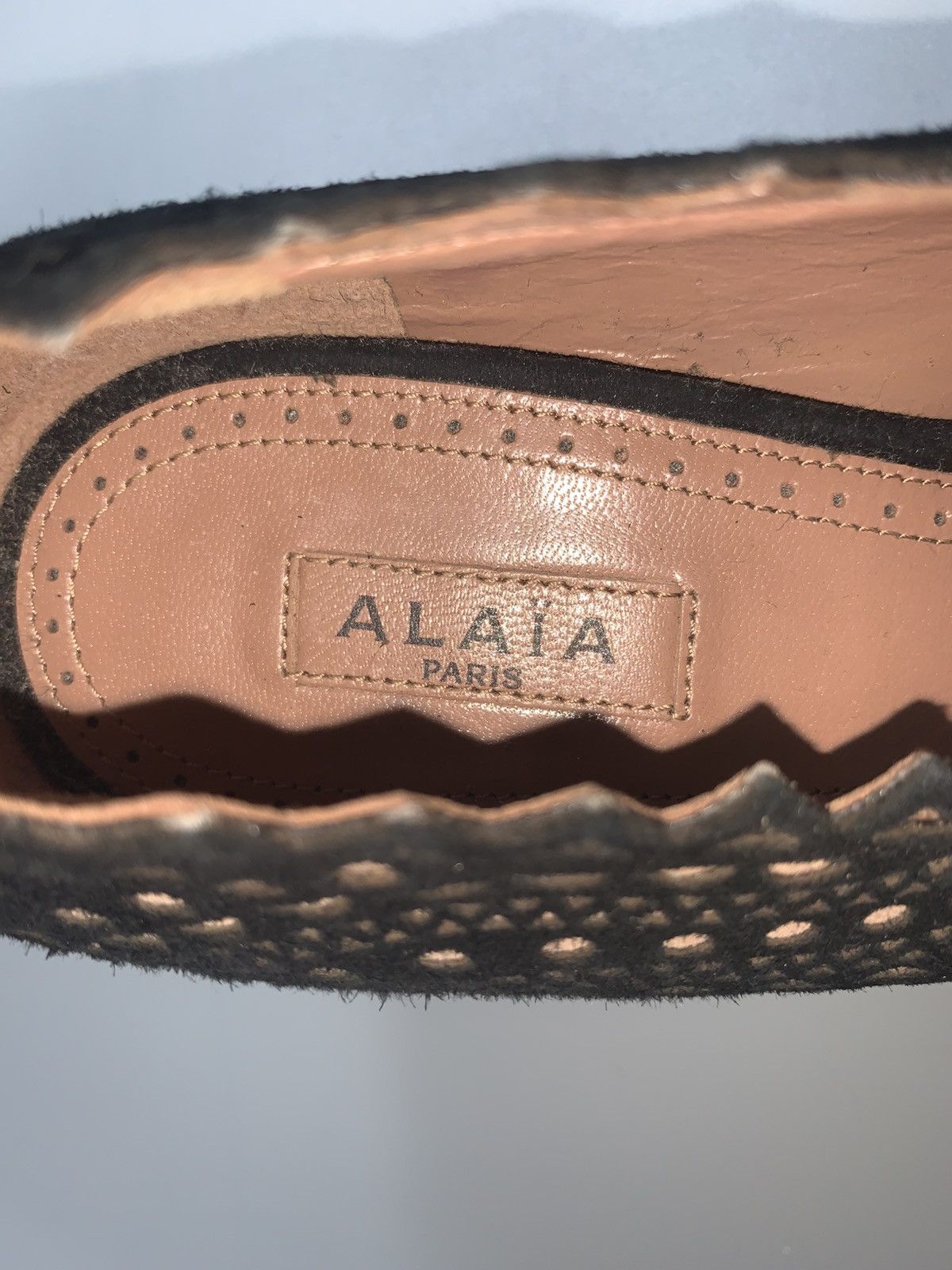 Alaia Alaia Lazer Cut Suede Pumps Size US 7 / IT 37 - 8 Thumbnail