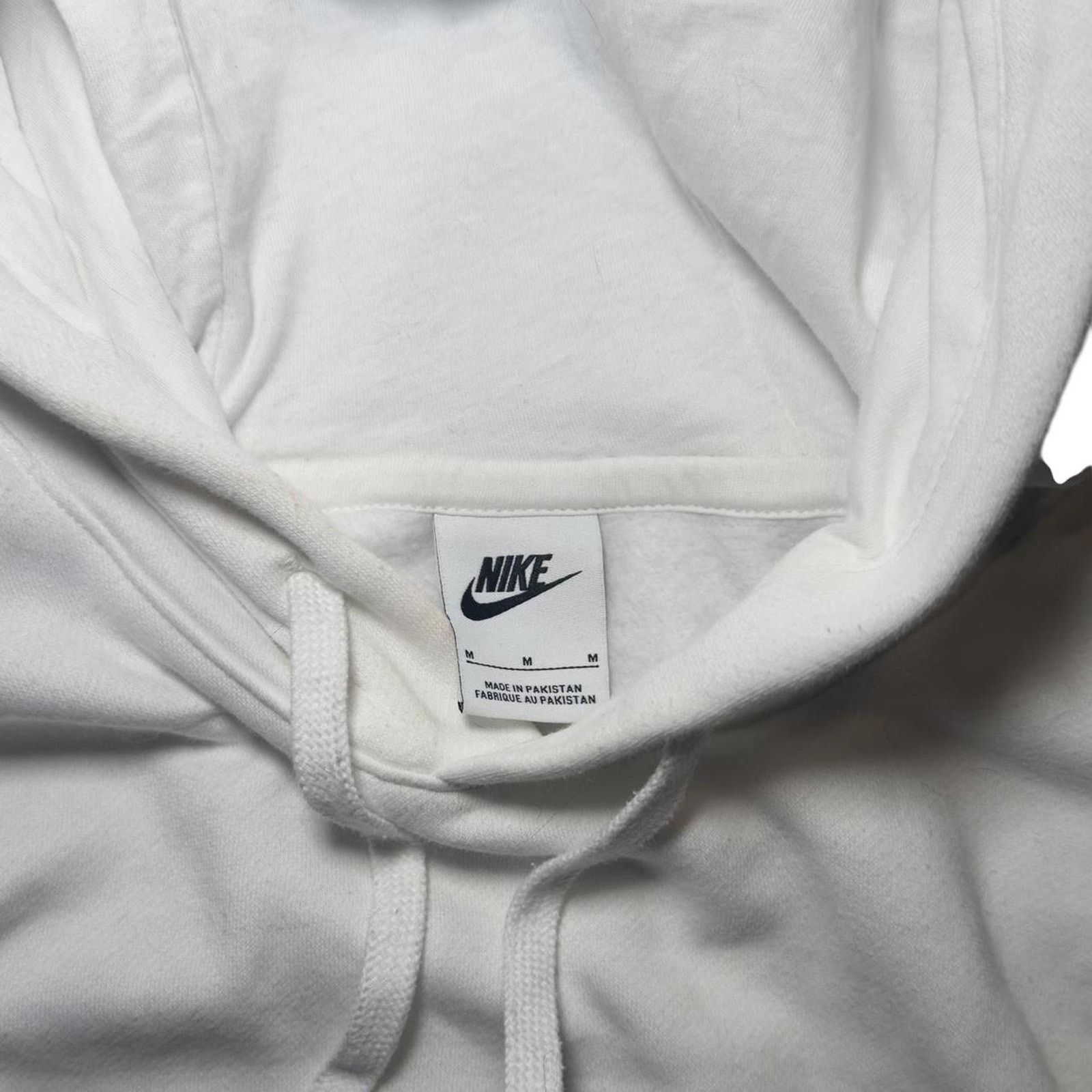 Nike Nike embroidered hoodie white Size US M / EU 48-50 / 2 - 3 Thumbnail