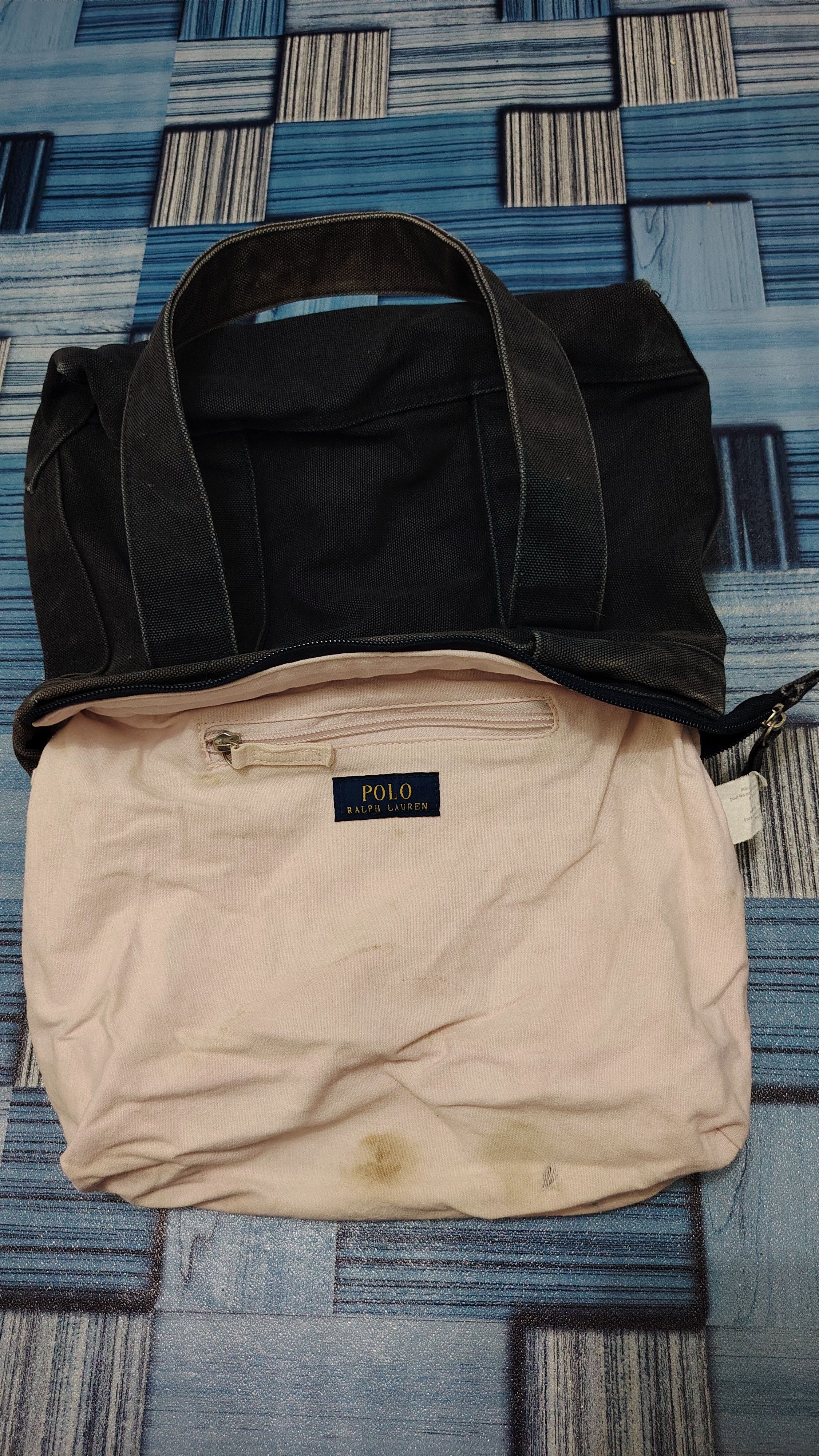 Polo Ralph Lauren × Ralph Lauren × Vintage 🔥 Vintage Polo Ralph Lauren Canvas Tote Bag Size ONE SIZE - 16 Thumbnail