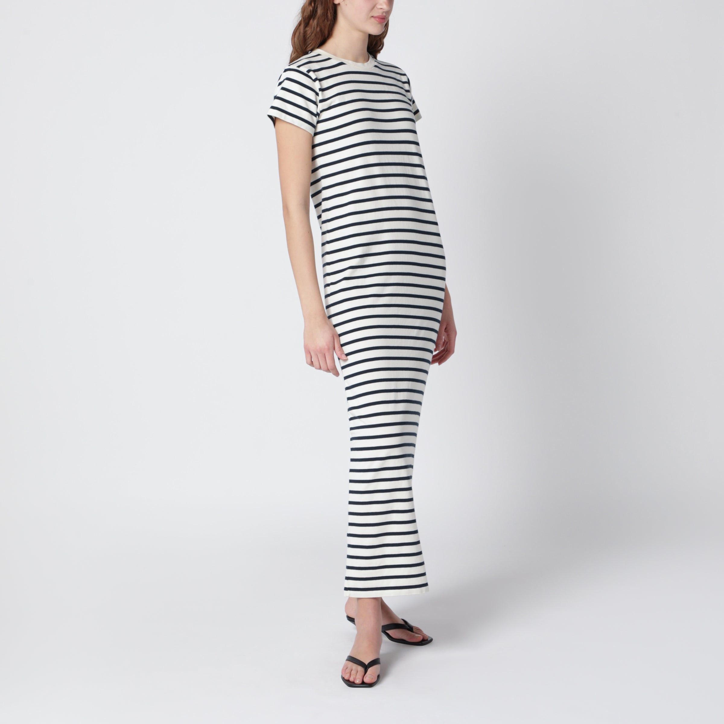 Anine Bing Anine Bing Wynne Striped Maxi Cotton Dress Size ONE SIZE - 1 Thumbnail