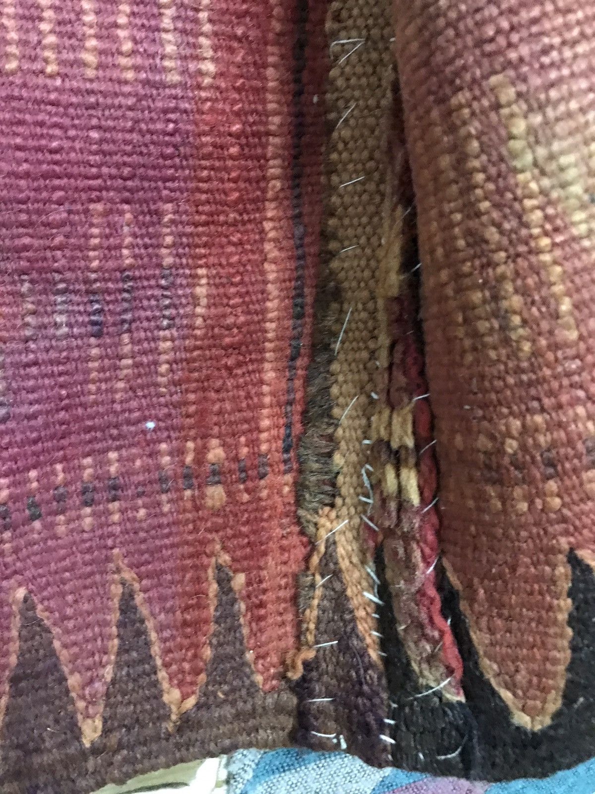 Handmade × Vintage Vintage Hand -Made Rug Vest Size US M / EU 48-50 / 2 - 7 Thumbnail