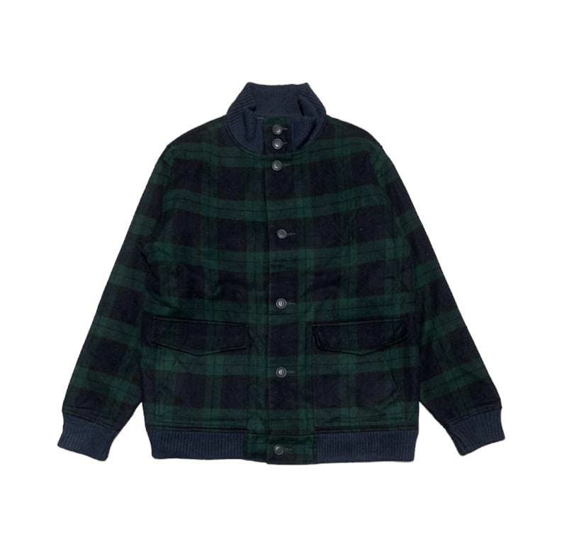 Woolrich Woolen Mills Vintage 90s Woolrich Plaid Wool Jacket Size US L / EU 52-54 / 3 - 1 Thumbnail
