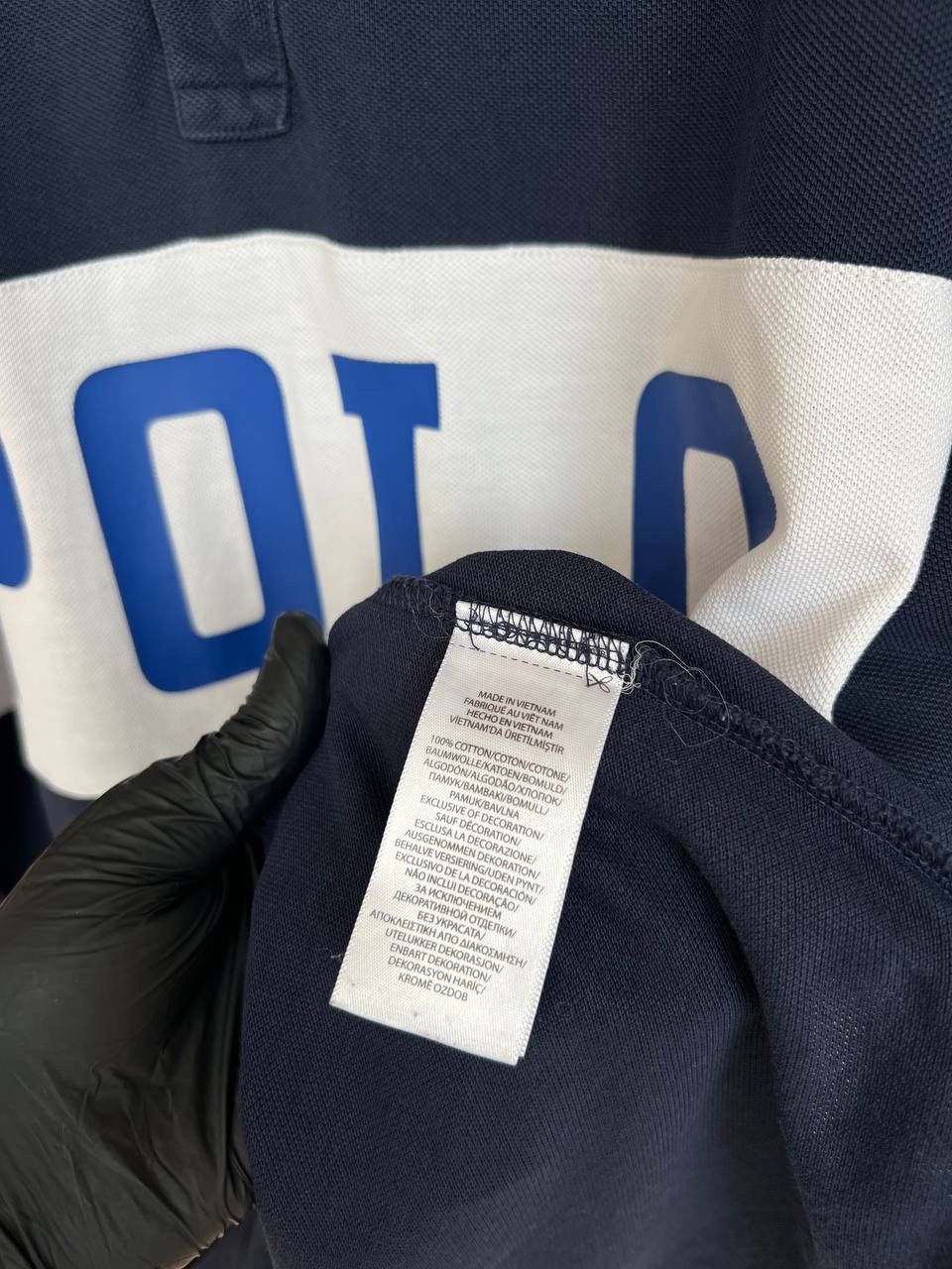 Polo Ralph Lauren Polo Ralph Lauren Spellout Big Logo Polo Shirt Mens XL Slim Size US XL / EU 56 / 4 - 11 Thumbnail
