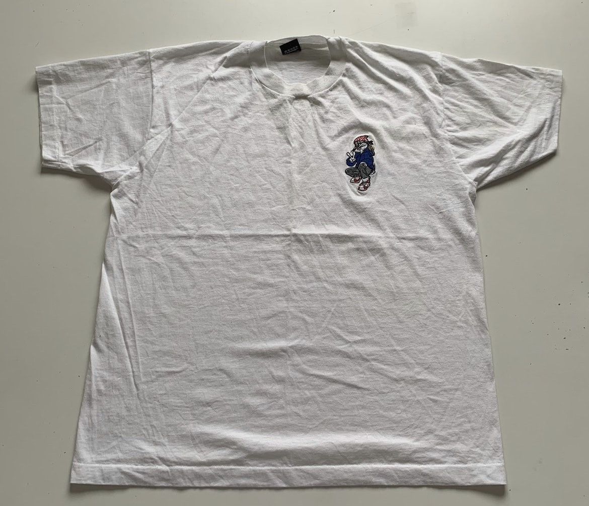 Vintage × Warner Bros Vintage 90s Bugs Bunny Embroidered Graphic T shirt XL rare Size US XL / EU 56 / 4 - 1 Thumbnail