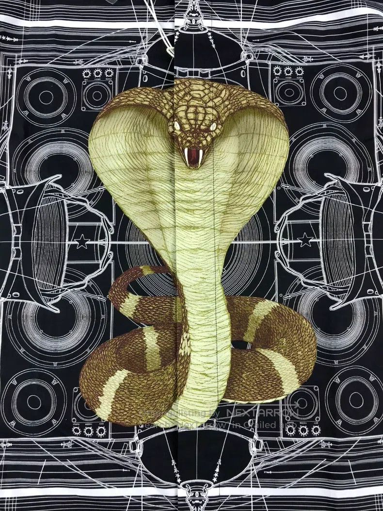 Givenchy Givenchy Size39 Cobra Shirt / Shirt Size US M / EU 48-50 / 2 - 4 Thumbnail
