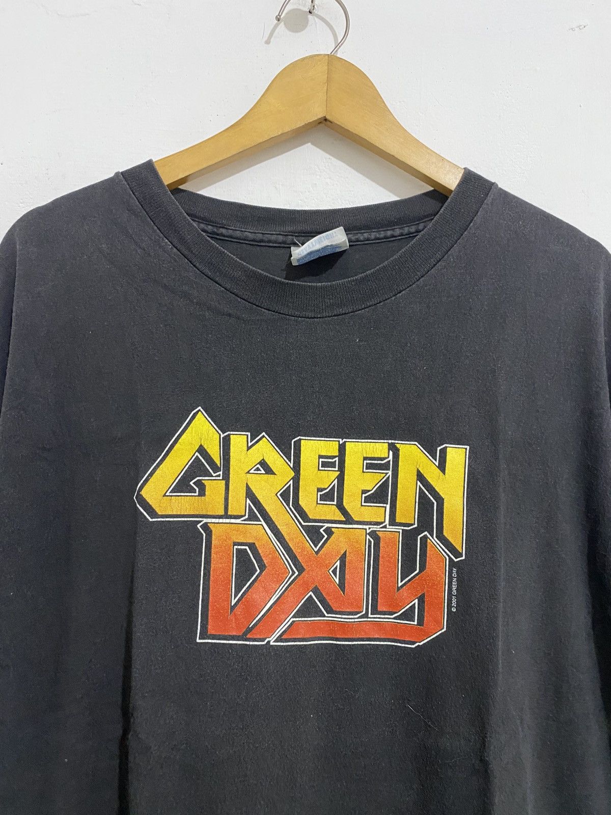 Band Tees × Vintage 💸BINDINGOFFER💸Vintage 2001 Greenday Shirt Size US L / EU 52-54 / 3 - 2 Thumbnail