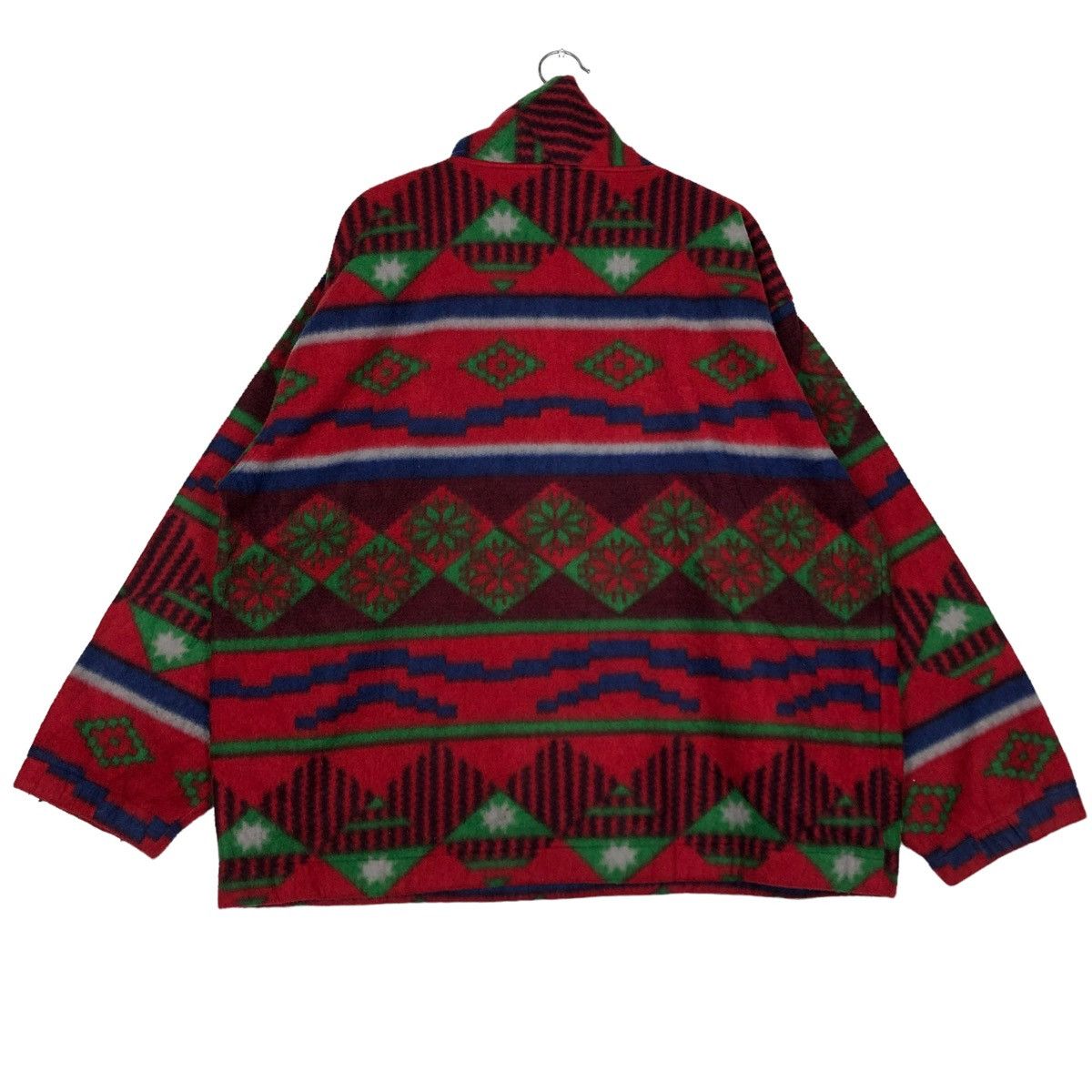 Japanese Brand 🔥VTG NAVAJO NATIVE FLEECE JACKET NEW FAST JAPAN MADE Size US XL / EU 56 / 4 - 7 Thumbnail