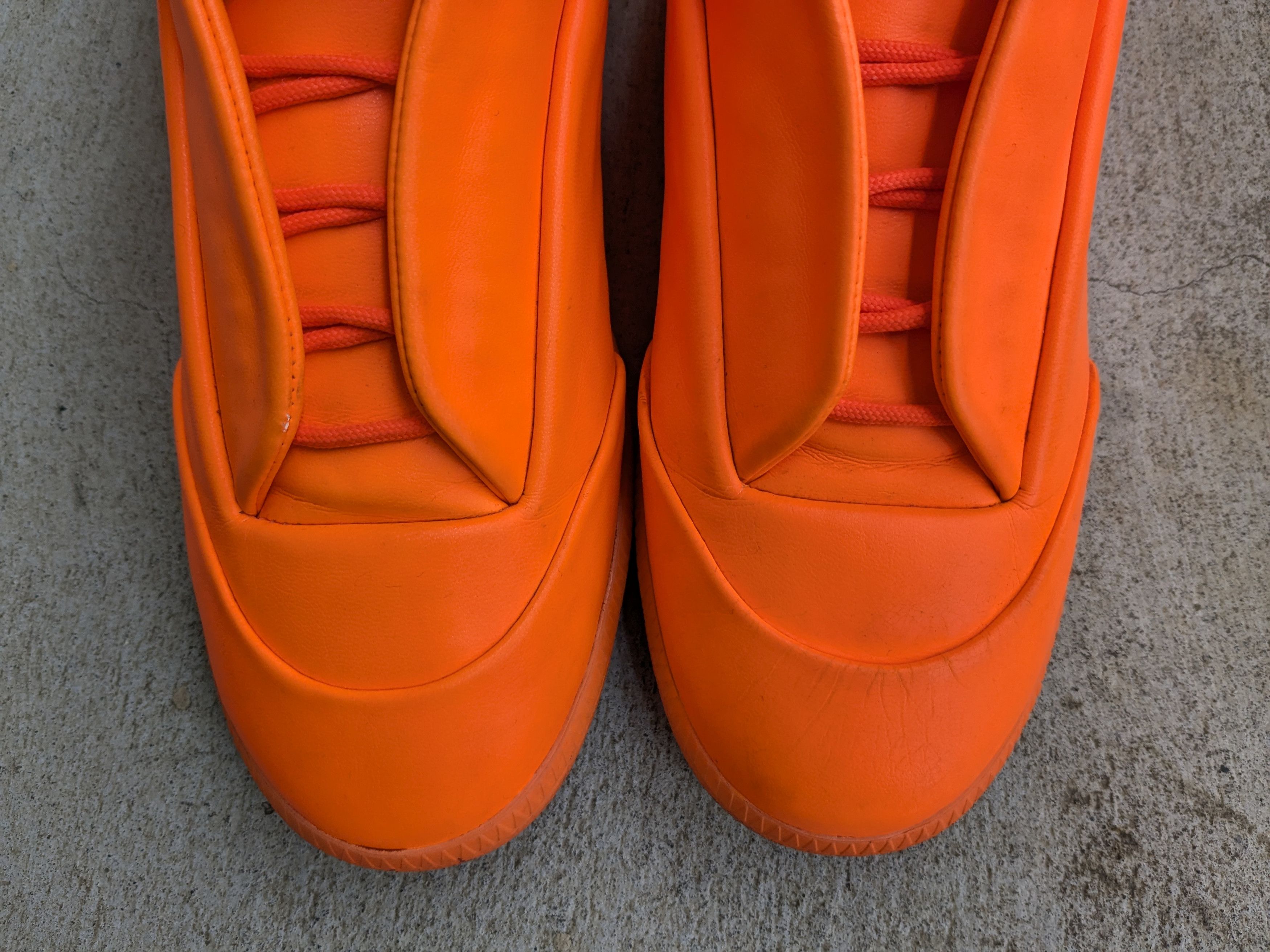 Maison Margiela Maison Margiela Future Orange Size 8 41 High Tops Leather Size US 8 / EU 41 - 5 Thumbnail