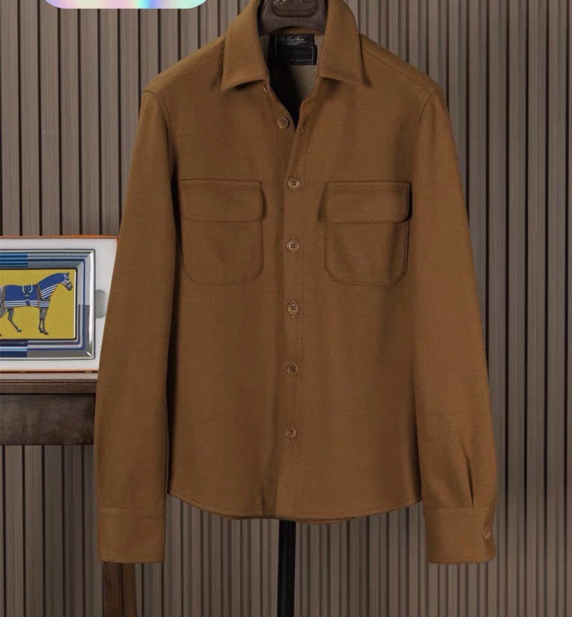 Loro Piana Vicuna Wool Men's Jacket.