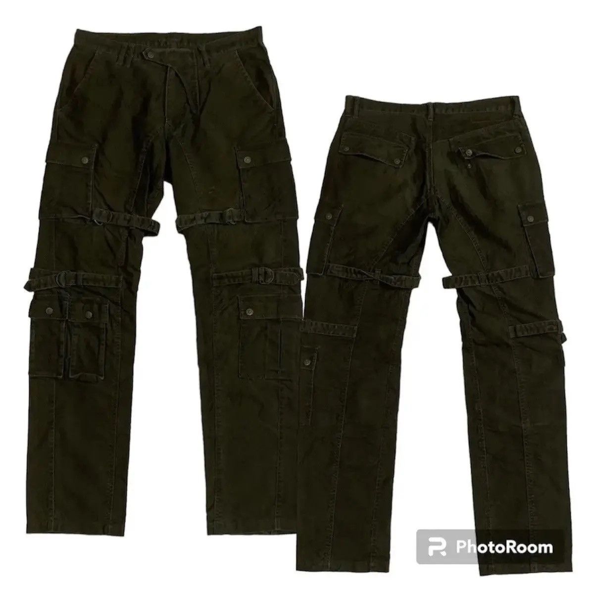 Hypebeast FYE🔥Bondage ONBORD Parachute Trousers Faded VERY RARE Cargo Size US 32 / EU 48 - 2 Thumbnail