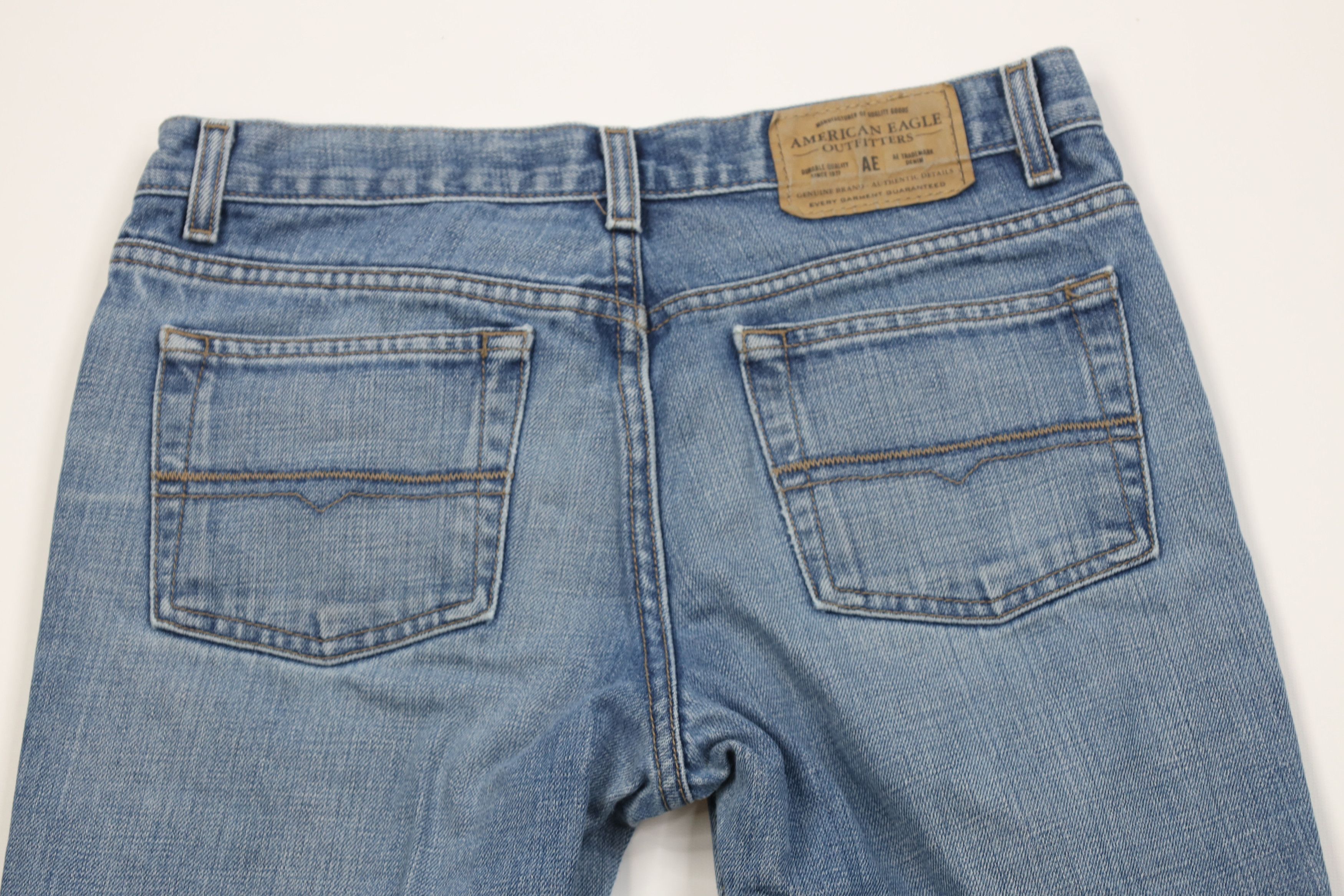 American Eagle Outfitters Vintage 90s Y2K American Eagle Outfitters Button Fly Jeans Size 27" / US 4 / IT 40 - 12 Thumbnail