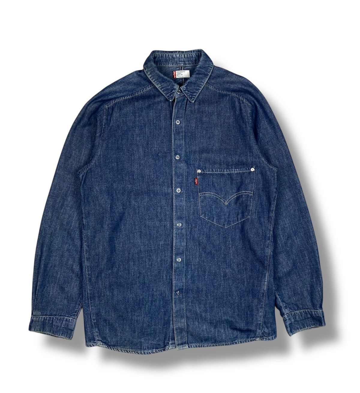 Levi's Levi’s Engineered Jeans Denim Shirt Size US M / EU 48-50 / 2 - 1 Thumbnail
