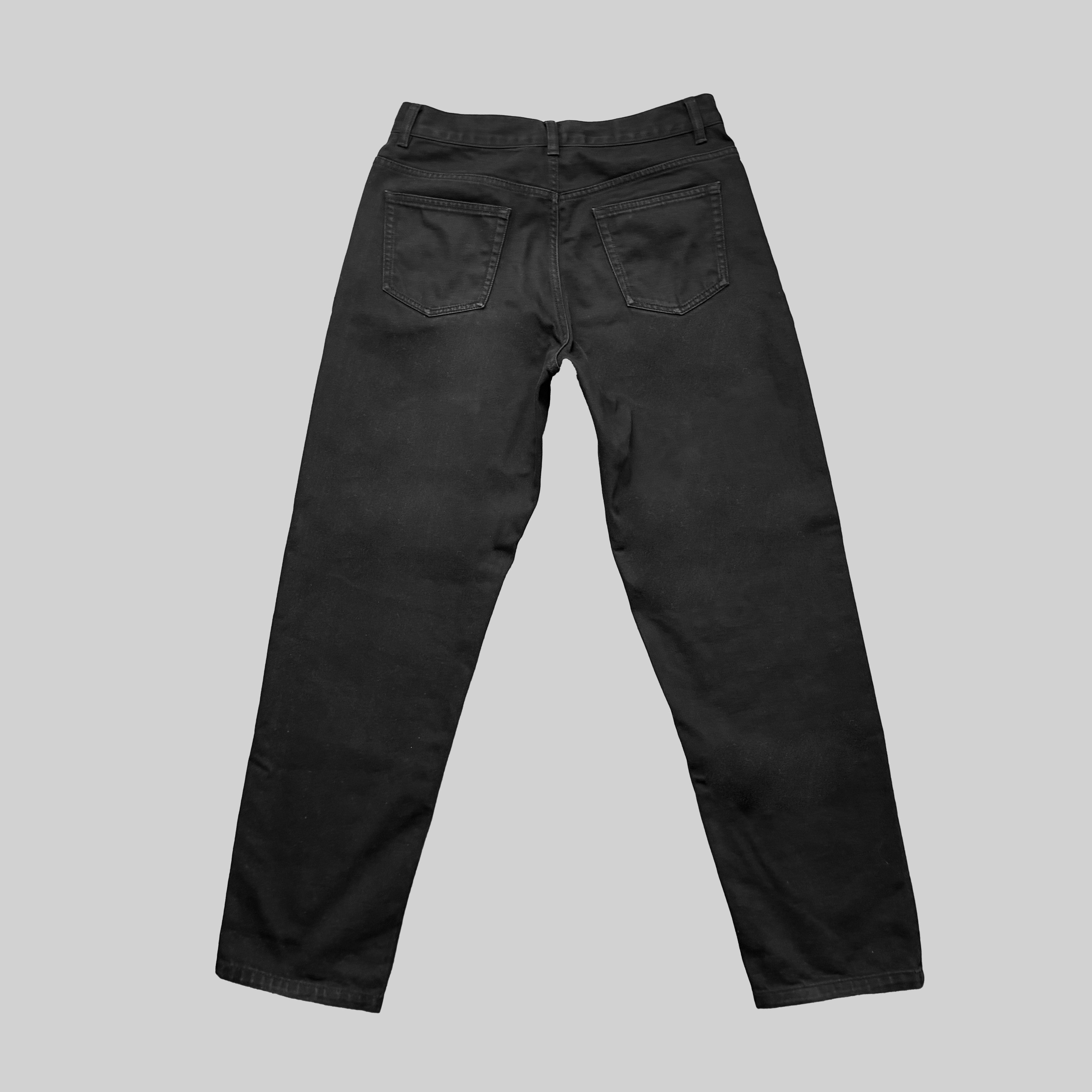Muji Black Jeans Size US 31 - 2 Thumbnail