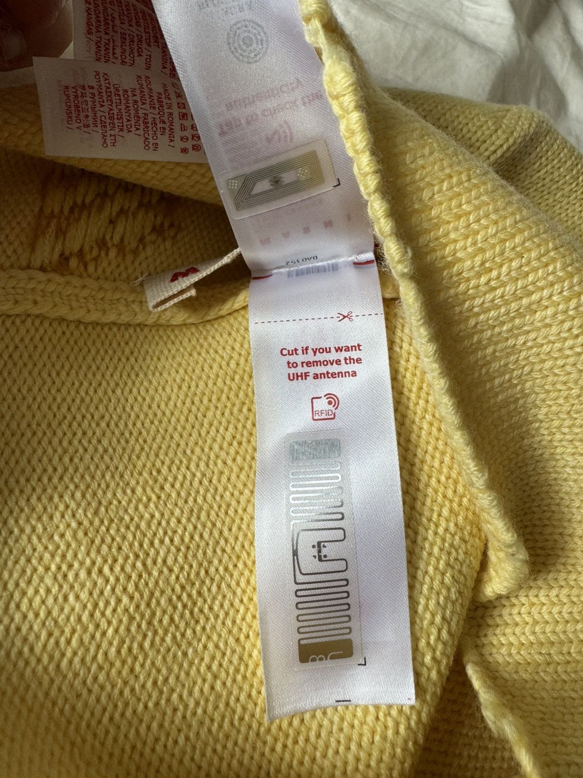 Marni Marni Mohair Beanie Yellow Size ONE SIZE - 11 Thumbnail