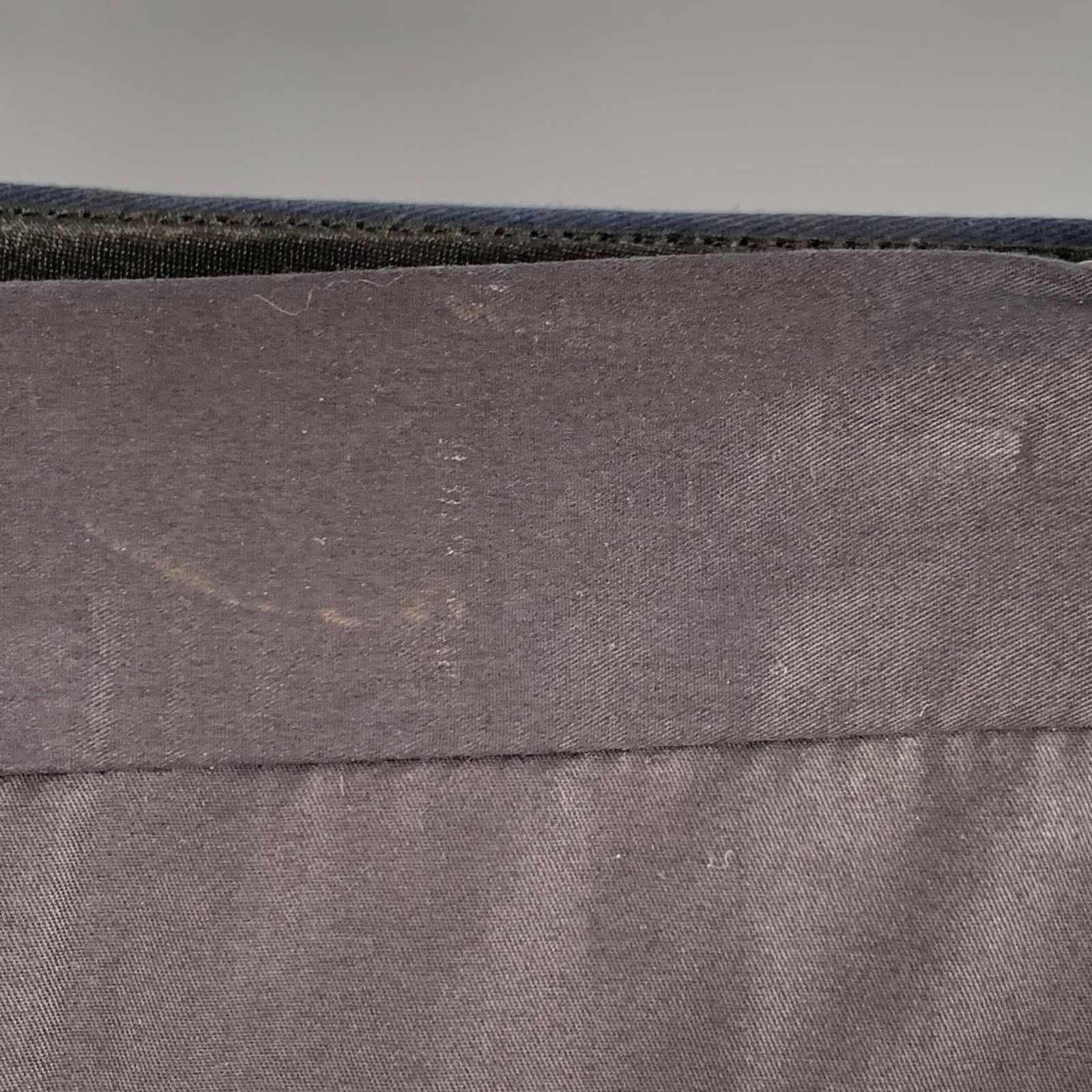Givenchy GIVENCHY Black Navy Two Toned Cotton Flat Front Dress Pants Size US 30 / EU 46 - 4 Thumbnail