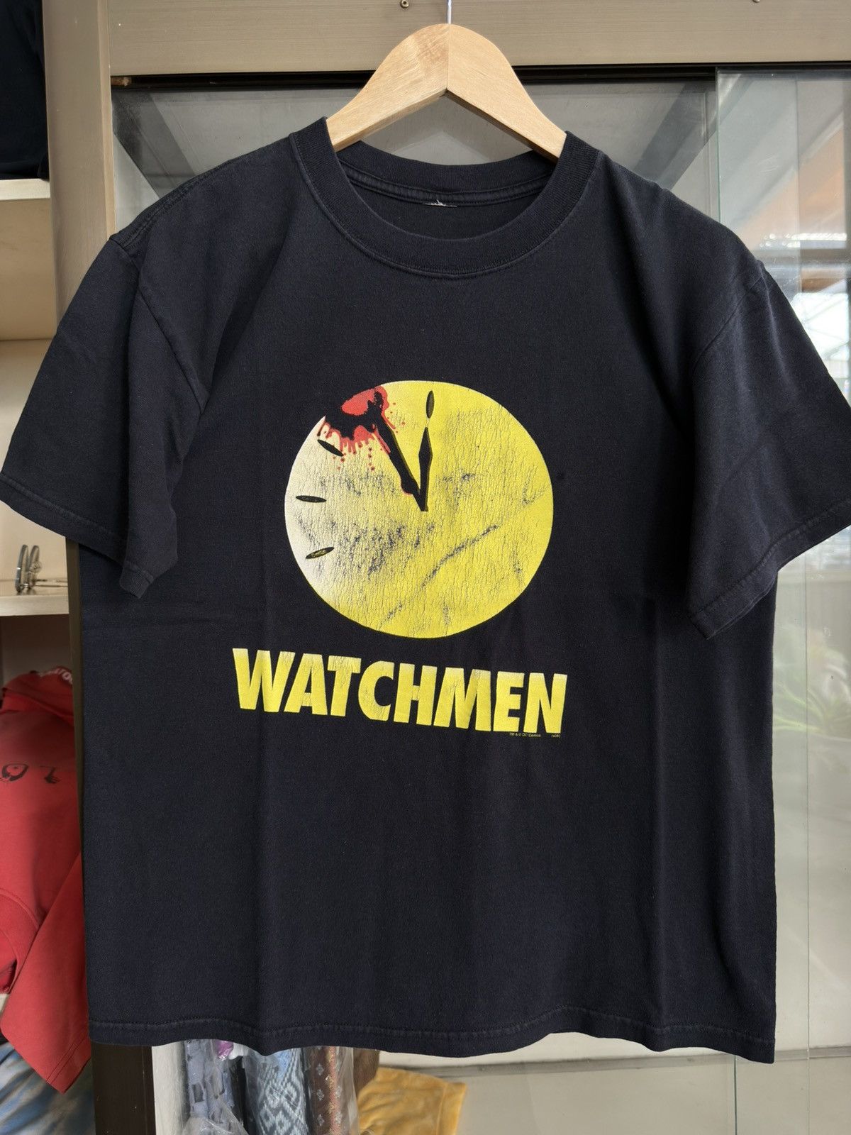 watchmen vintage Tシャツ ブラック L Vintage Watchmen T Shirt | Grailed