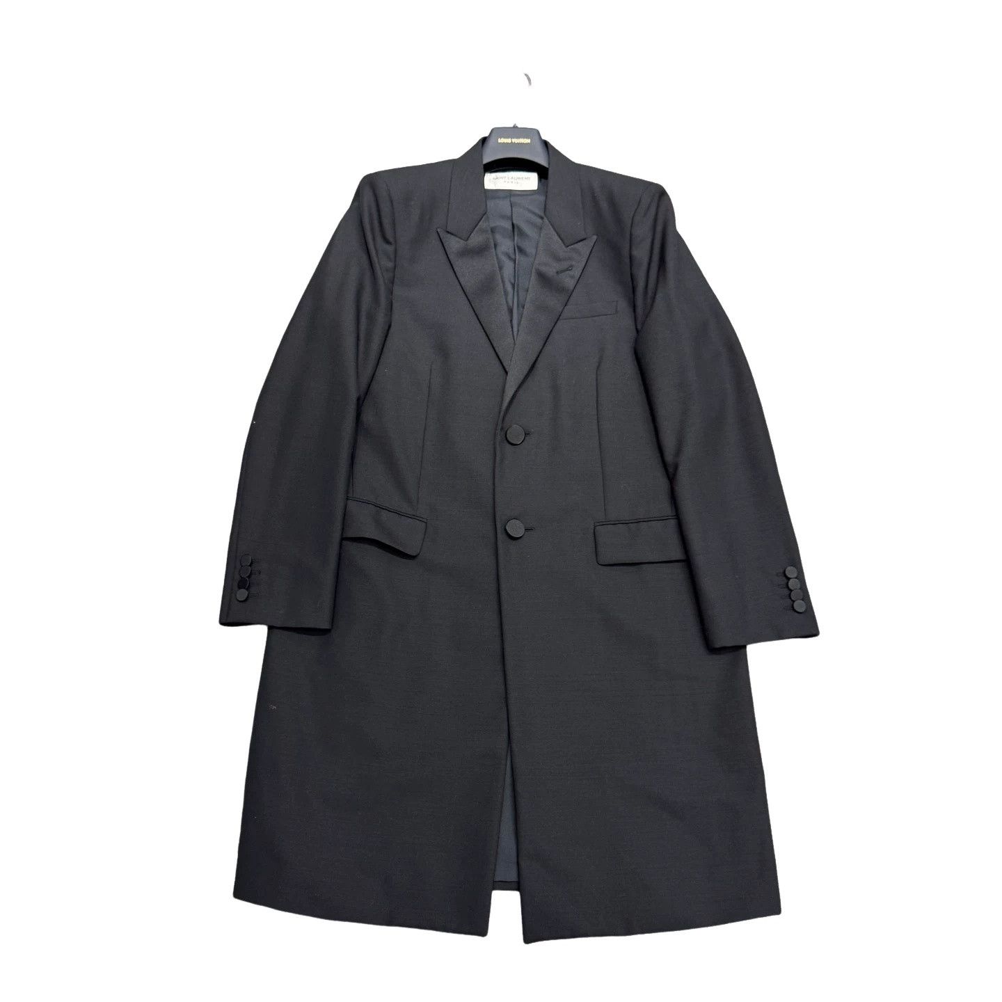 Saint Laurent Paris Saint Laurent Wool Mohair Coat Size 52 Size US L / EU 52-54 / 3 - 1 Thumbnail