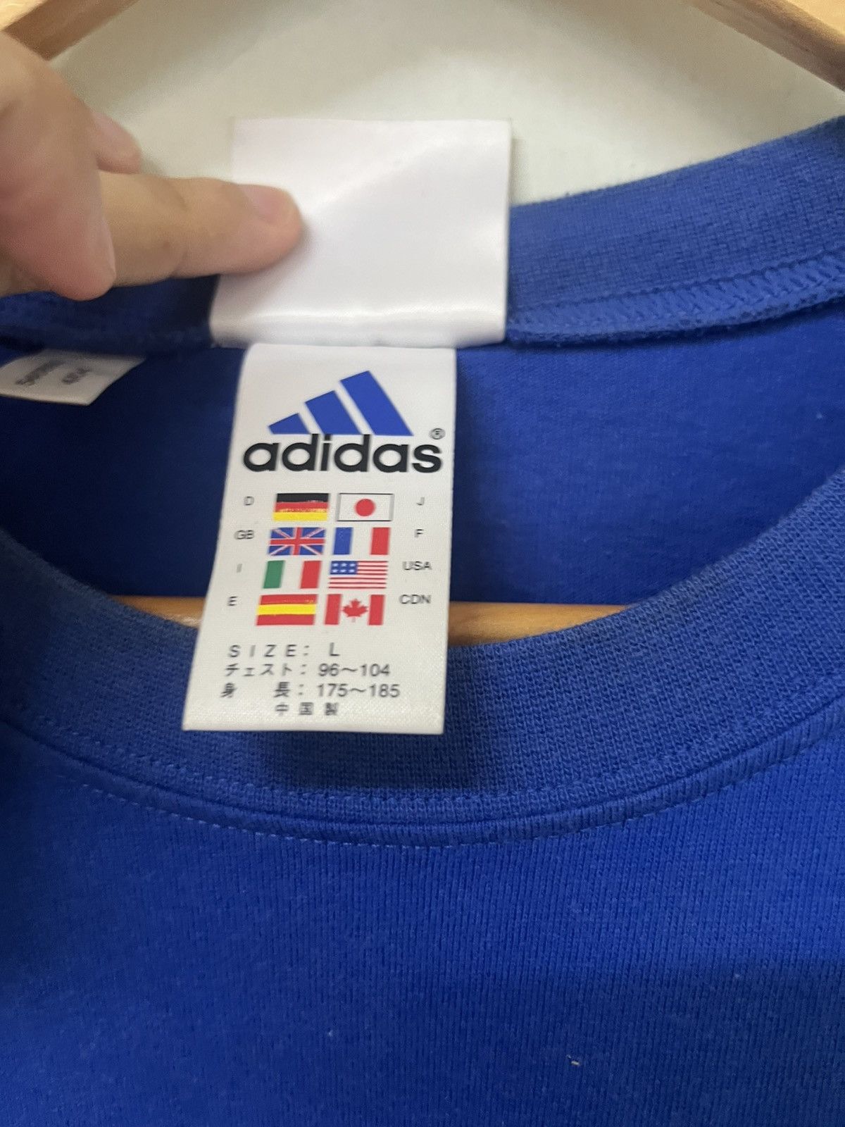 Adidas × Vintage Tshirt adidas kirin Size US L / EU 52-54 / 3 - 5 Thumbnail