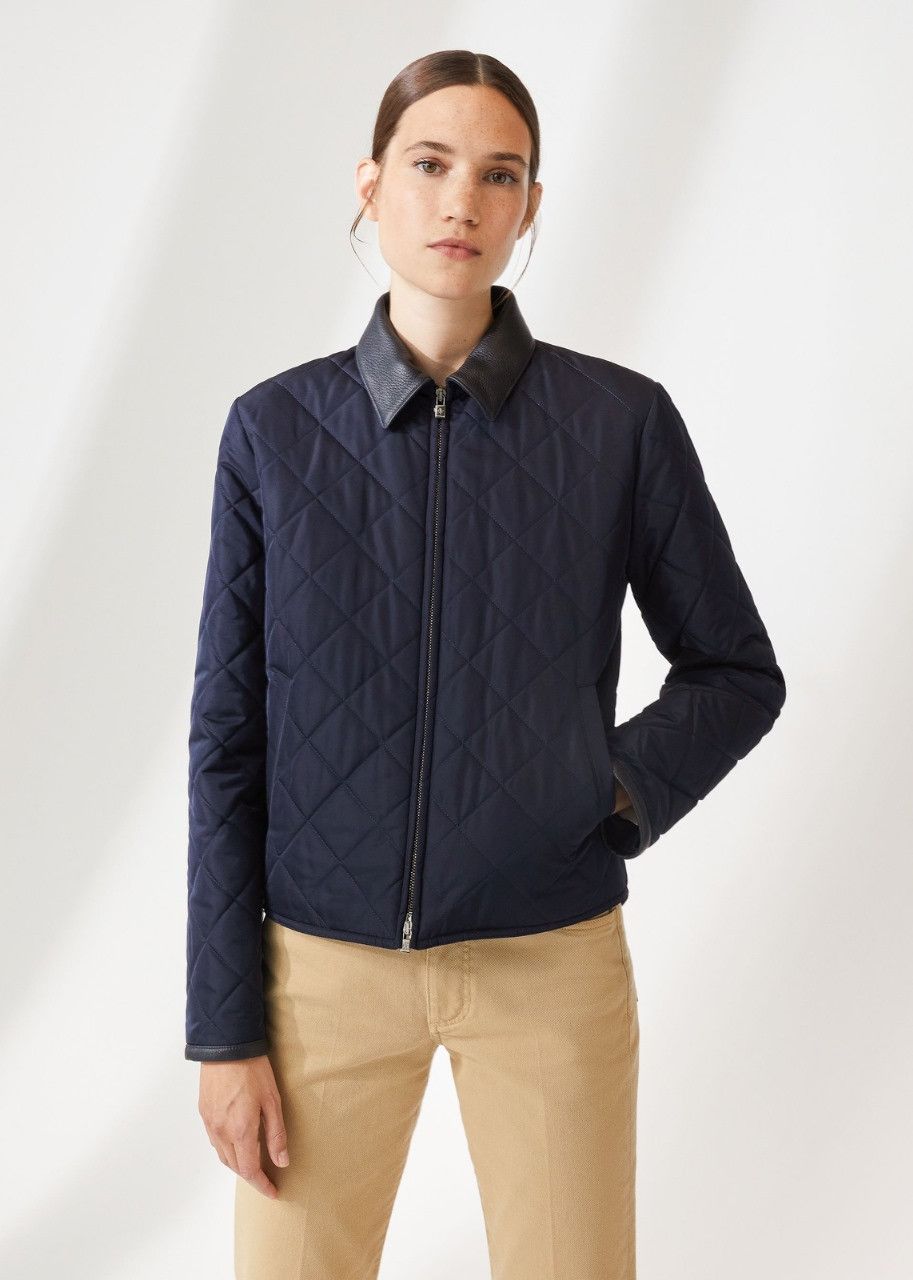 o1srvl11e0424 Jacket in Navy Blue