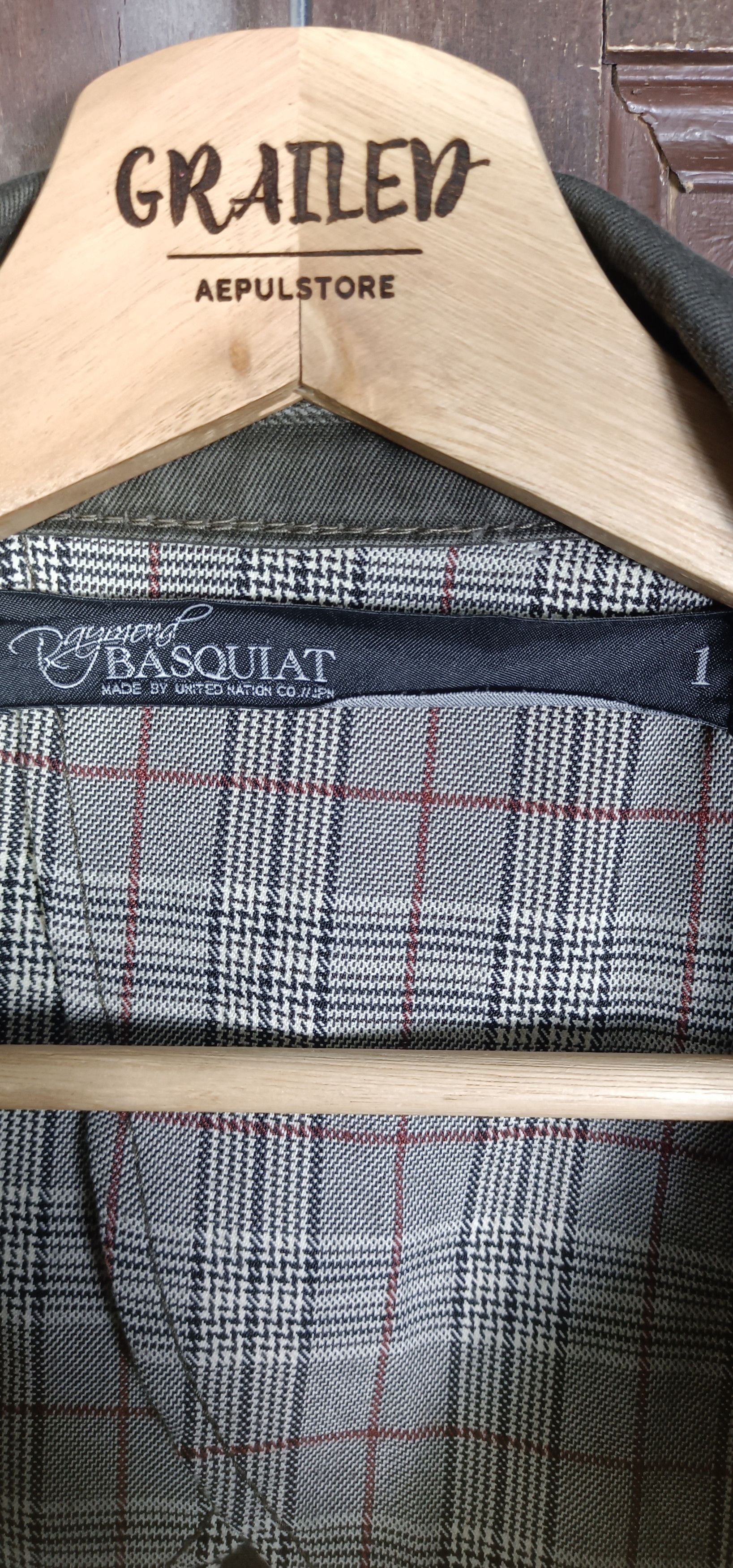 Jean-Michel Basquiat Vintage💥Basquiat Double Collar jacket Size US S / EU 44-46 / 1 - 13 Thumbnail