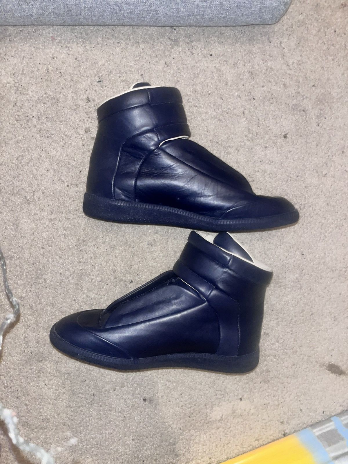 Maison Martin Margiela Zip Circuit High Top Sneakers 41