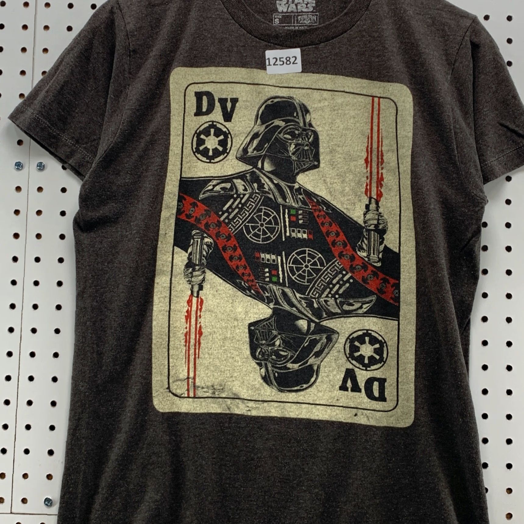 Star Wars Star Wars Shirt Small Men Darth Vader Card Graphic Short Sleeve Black S Size US S / EU 44-46 / 1 - 5 Thumbnail