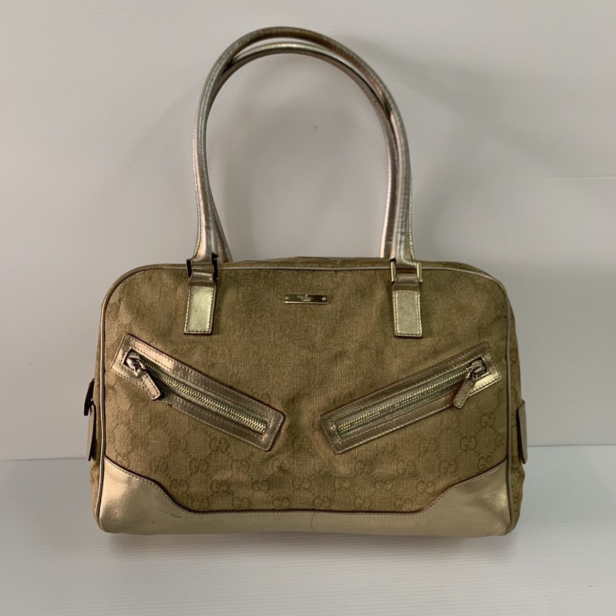 Gucci Gucci Monogram Boston Bag Size ONE SIZE - 1 Thumbnail