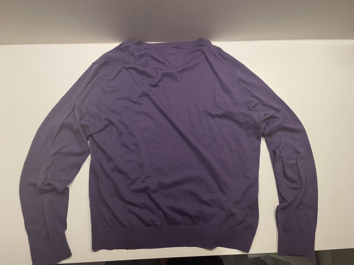 Tommy Hilfiger Purple cashmere sweater tommy hilfiger (very chill) Size US XL / EU 56 / 4 - 3 Thumbnail