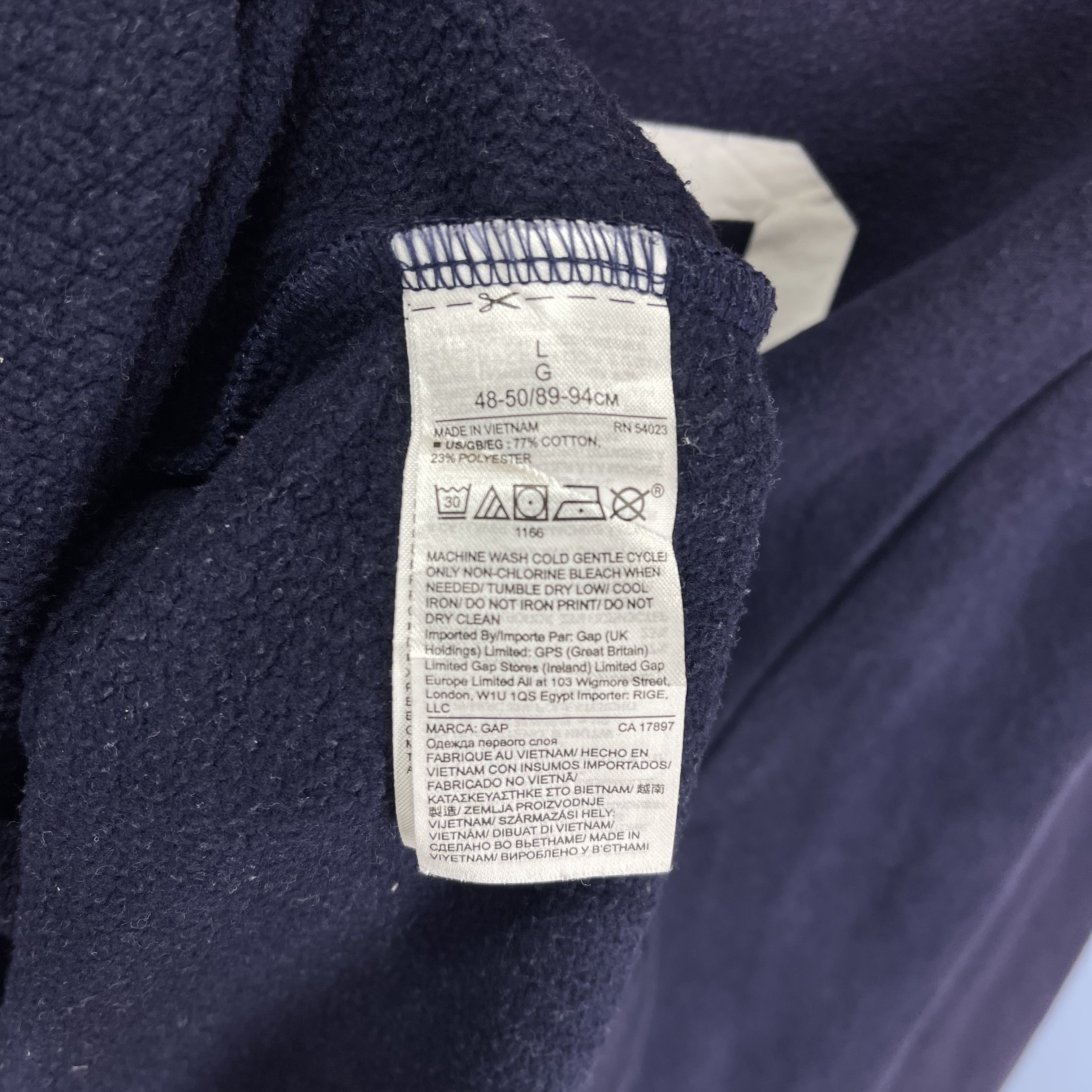 Gap GAP Crew Neck Sweatshirt #2011/13 Size US L / EU 52-54 / 3 - 6 Thumbnail