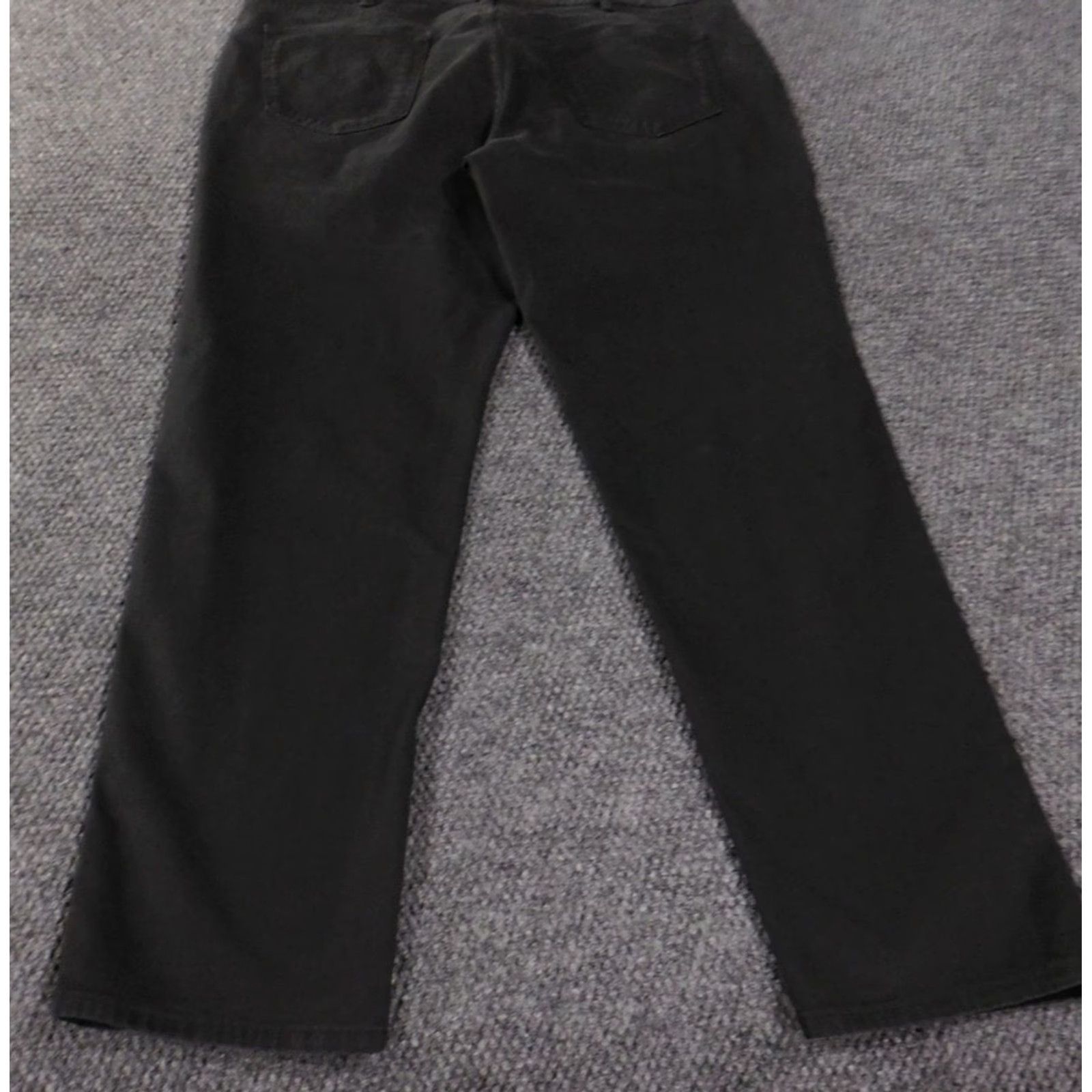 Banana Republic Banana Republic Mens Pants 40x32 Black Tapered Stretch Comfort Chino Flat Front Slim Front Logo 5-Pocket Workwear Casual Business Mens Size US 40 / EU 56 - 7 Thumbnail