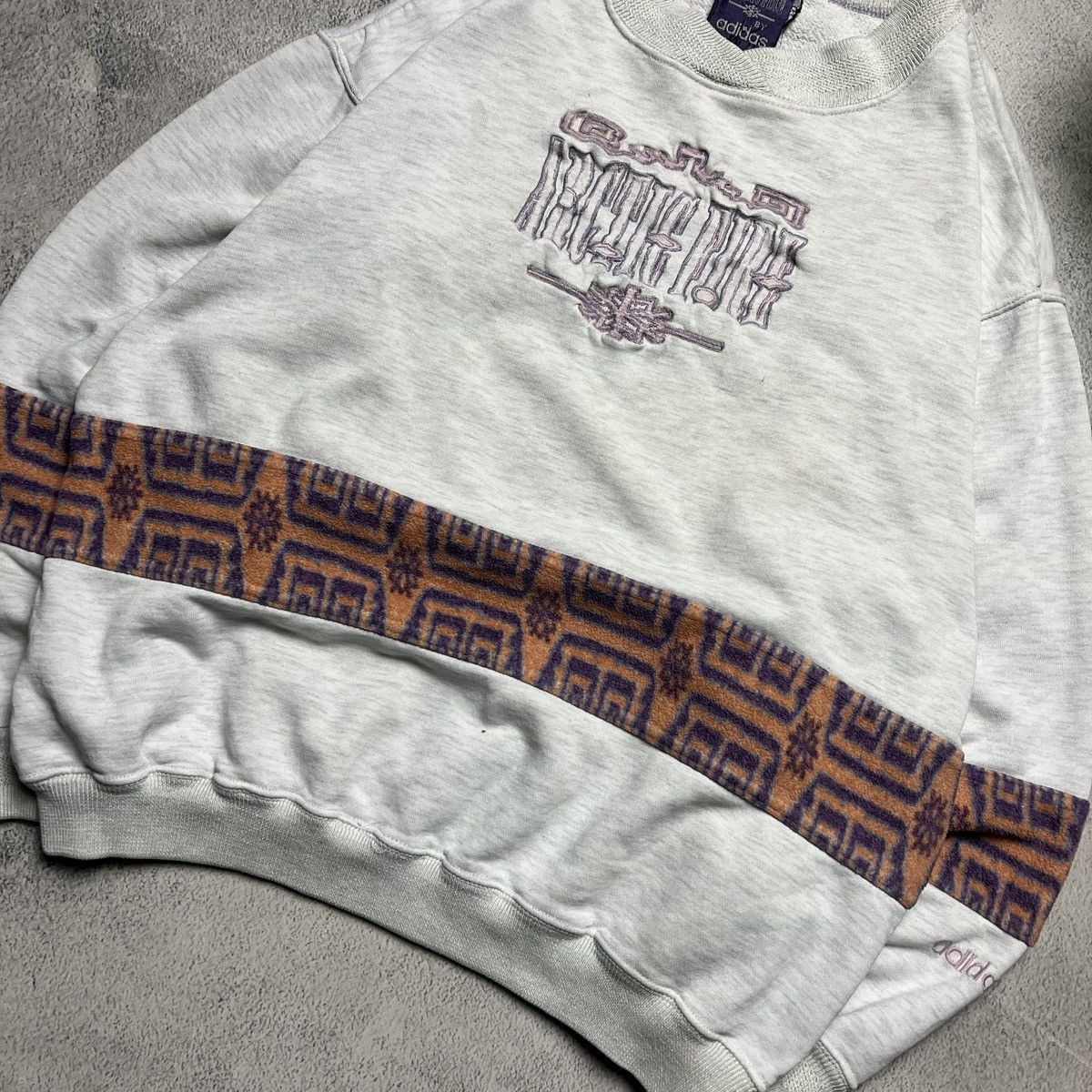 Adidas × Vintage 90’s Vintage Adidas Track Suit Center Arctic Fire Size US S / EU 44-46 / 1 - 7 Thumbnail