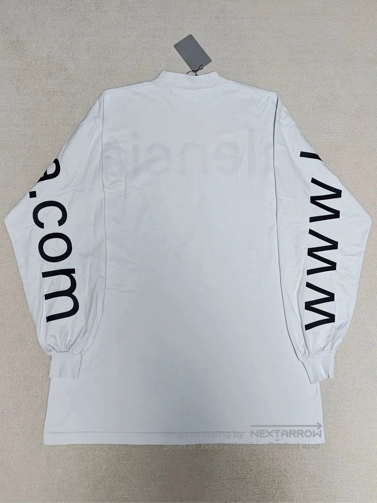 Balenciaga Balenciaga 23FW Distressed Embroidered Longsleeve. Size US L / EU 52-54 / 3 - 2 Thumbnail