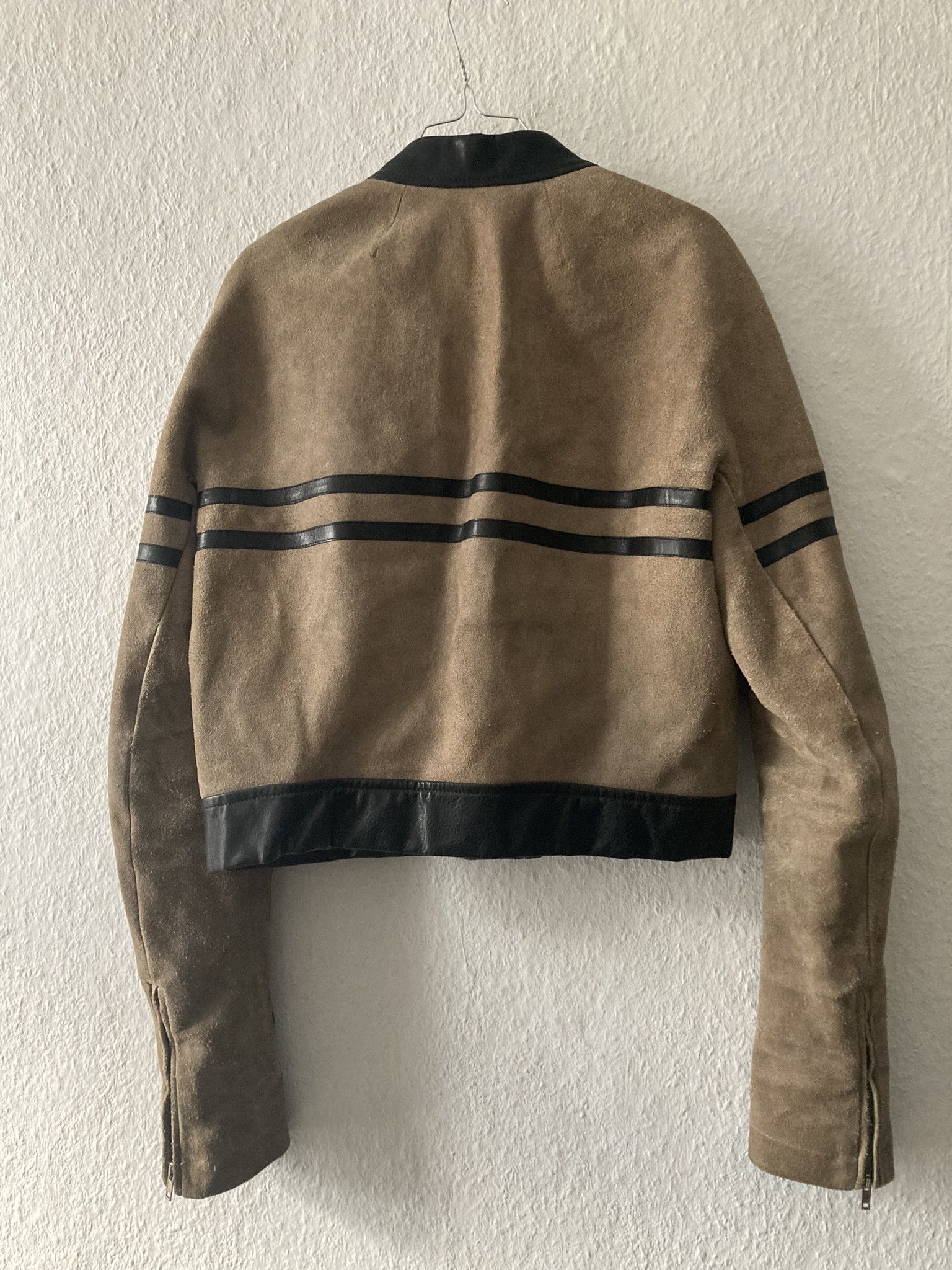 Rick Owens FW12 "MOUNTAIN" Cropped Runway Cow Leather Jacket Rick Owens Size US L / EU 52-54 / 3 - 9 Thumbnail