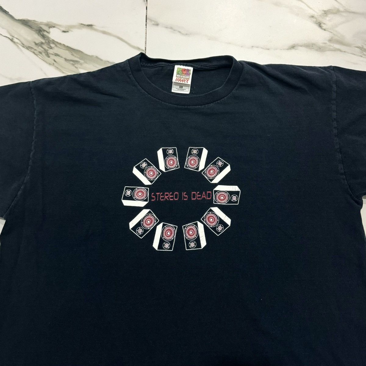 Band Tees VINTAGE STEREO IS DEAD TEE! Size US XL / EU 56 / 4 - 4 Thumbnail