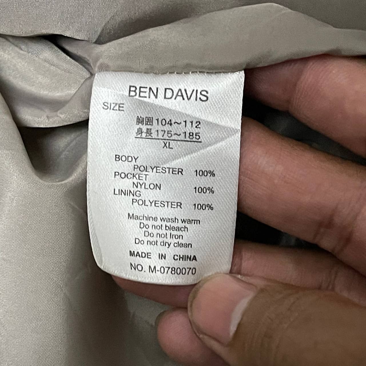 Ben Davis Vintage Ben Davis Fleece Zipper Jacket Size US XL / EU 56 / 4 - 8 Thumbnail
