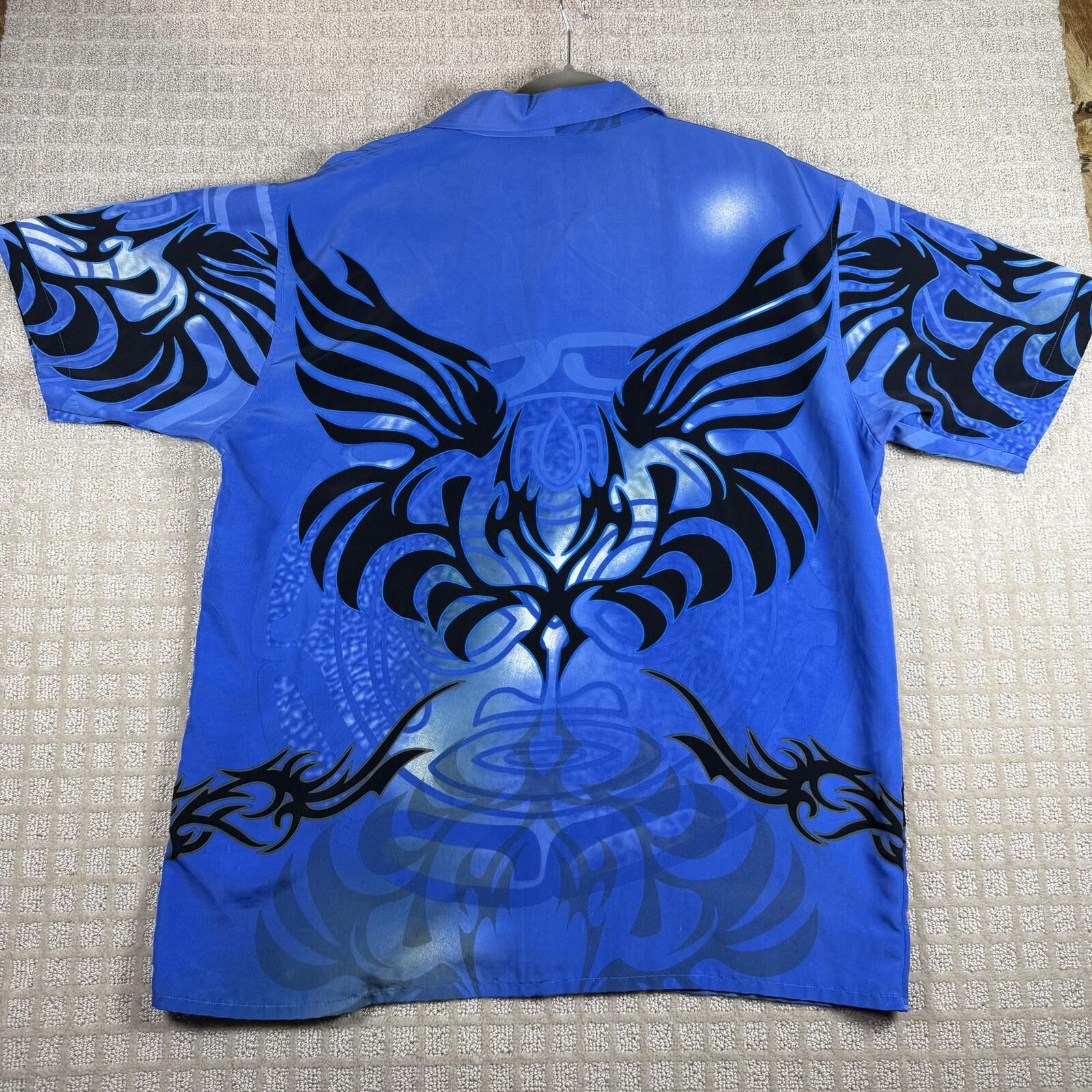 Other Y2K R2 Player Tribal Graphic Button Up Shirt Large Size US L / EU 52-54 / 3 - 6 Thumbnail