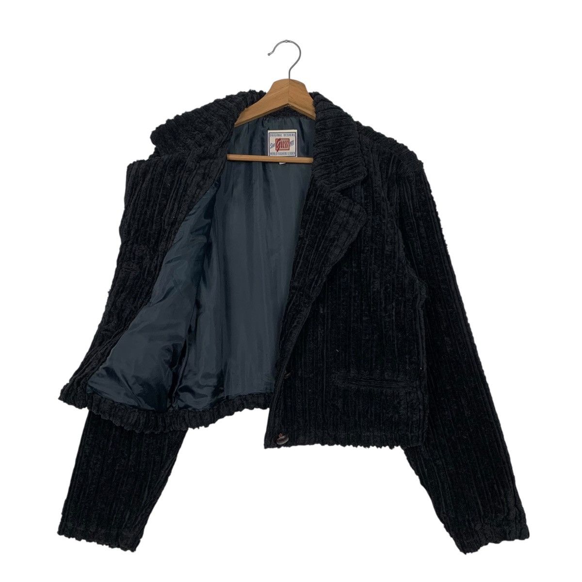 Guess Vintage Guess USA Corduroy Crop Jacket Size S / US 4 / IT 40 - 9 Thumbnail