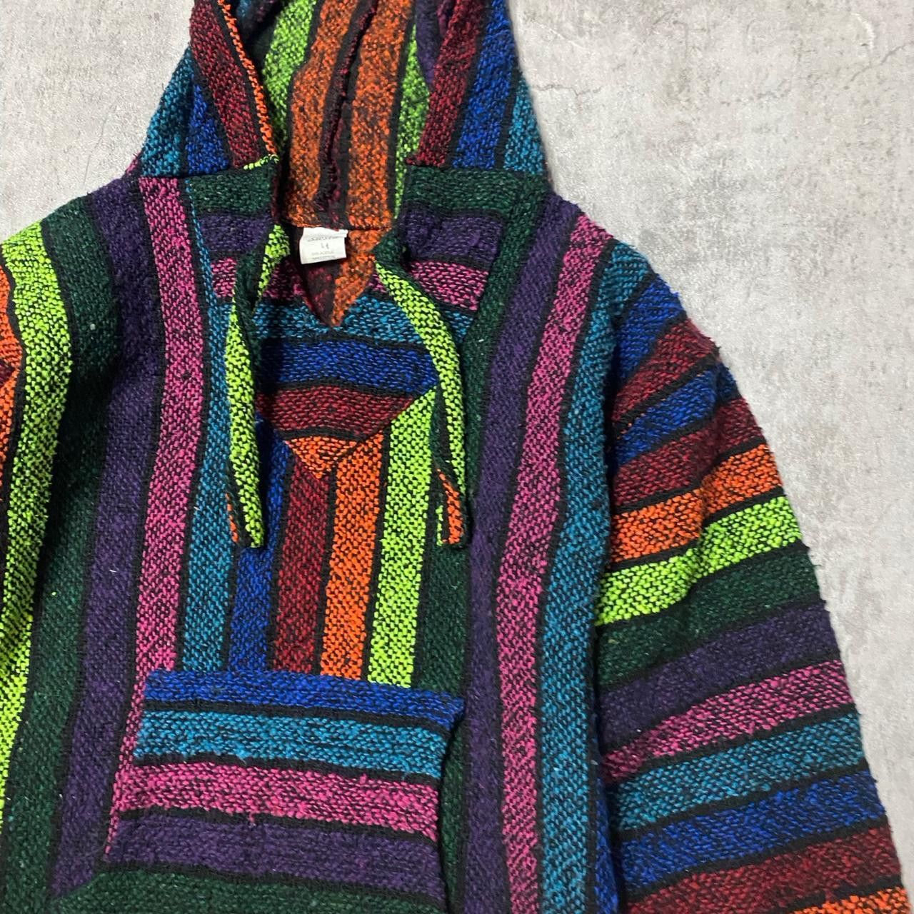 Other Multi-coloured striped hoodie with a pocket Size US M / EU 48-50 / 2 - 2 Thumbnail