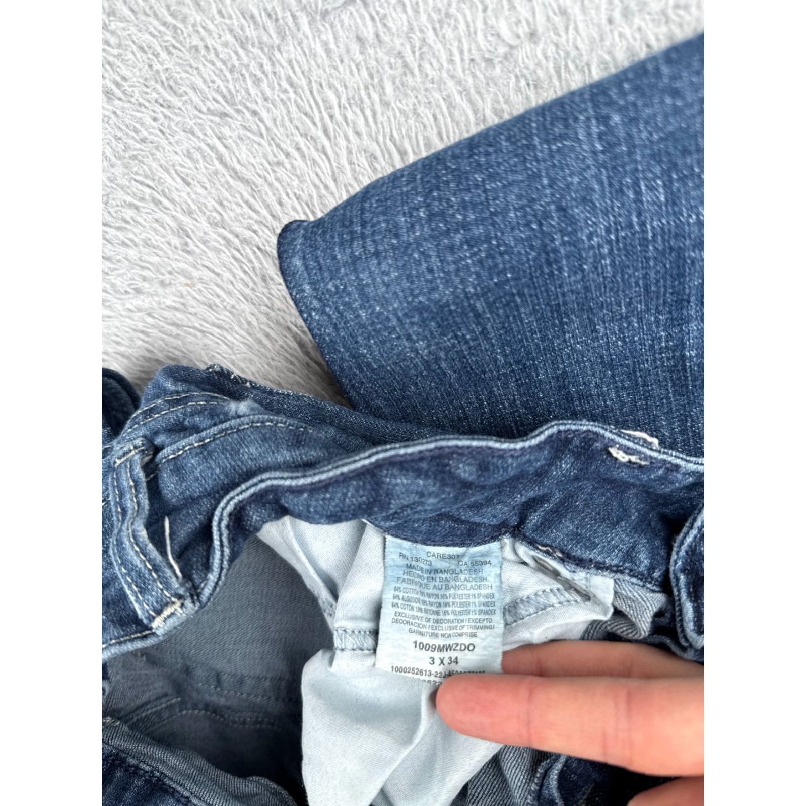 Wrangler Wrangler Jeans Juniors Bootcut 26x34 Low Rise Denim Blue Cotton Blend Women's Size 26" / US 2 / IT 38 - 7 Thumbnail