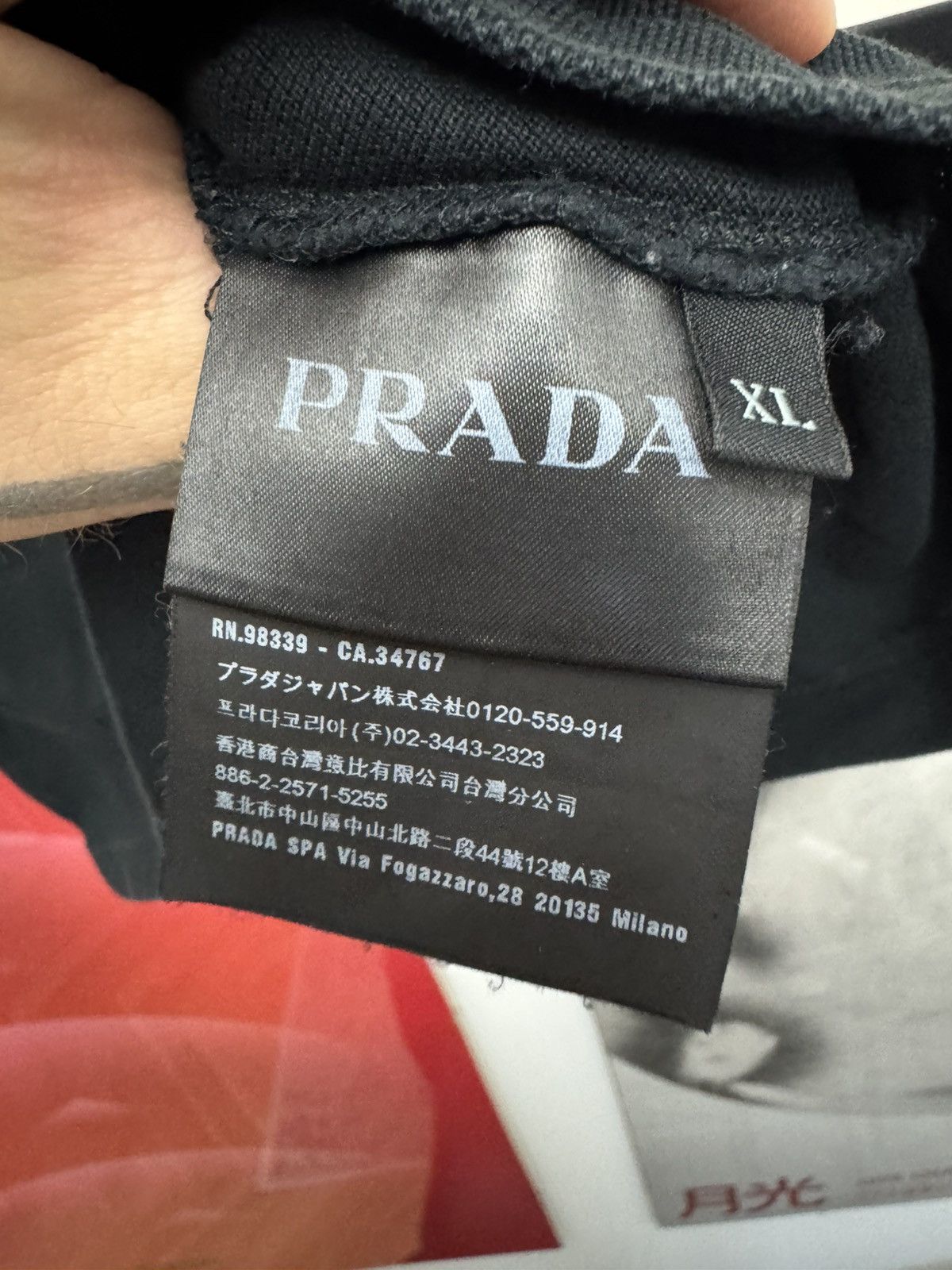 Prada SS17 Prada Milano Tiger Logo Polo Tee Designer Luxury Rare Size US XL / EU 56 / 4 - 6 Thumbnail