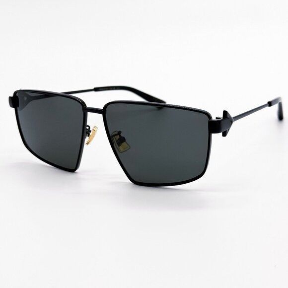 Bottega Veneta NEW BOTTEGA VENETA SUNGLASSES BV1223S 001 AVIATOR BLACK WOME Size ONE SIZE - 3 Thumbnail
