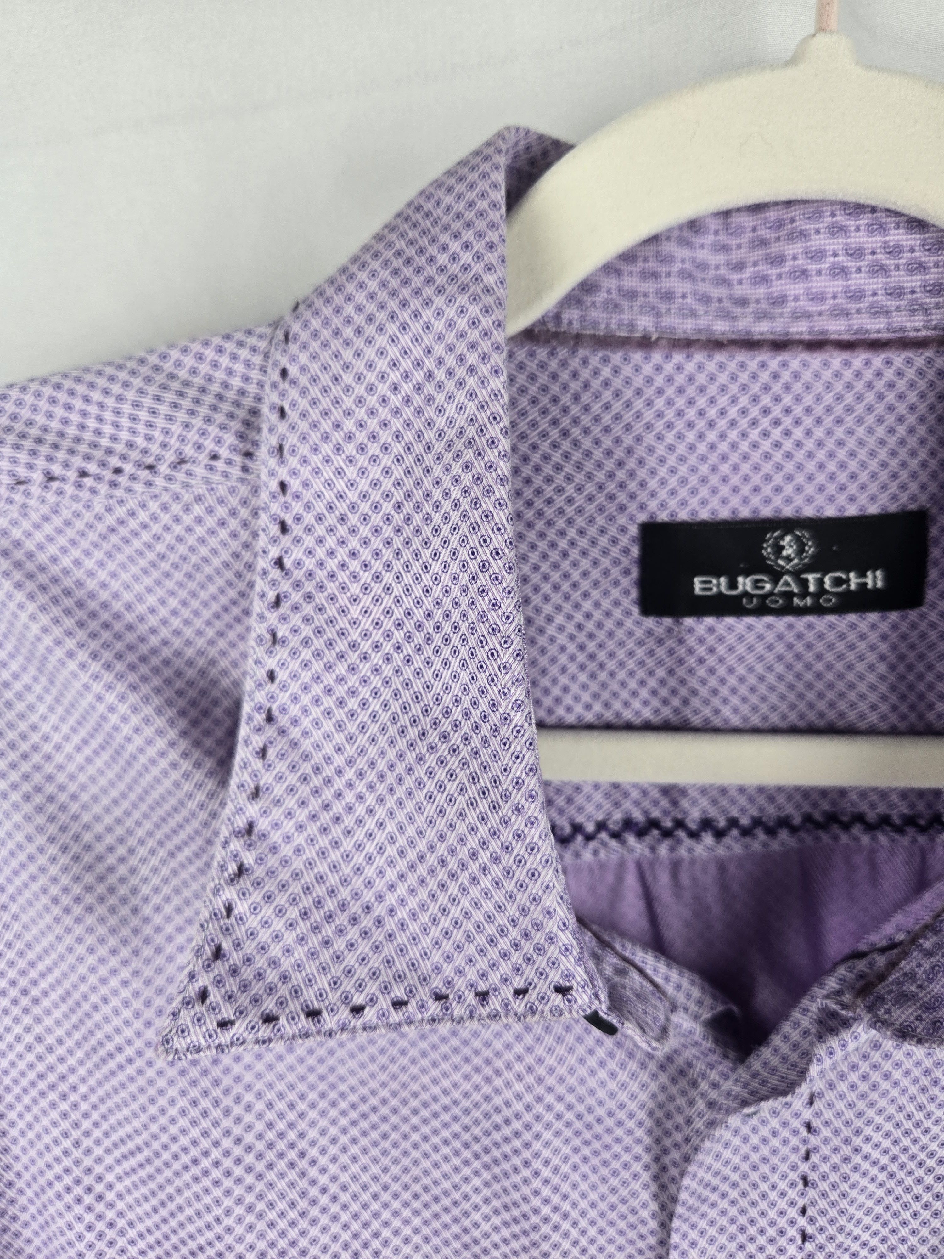 BUGATCHI Bugatchi XXL Men's long sleeve button up Size US XXL / EU 58 / 5 - 3 Thumbnail