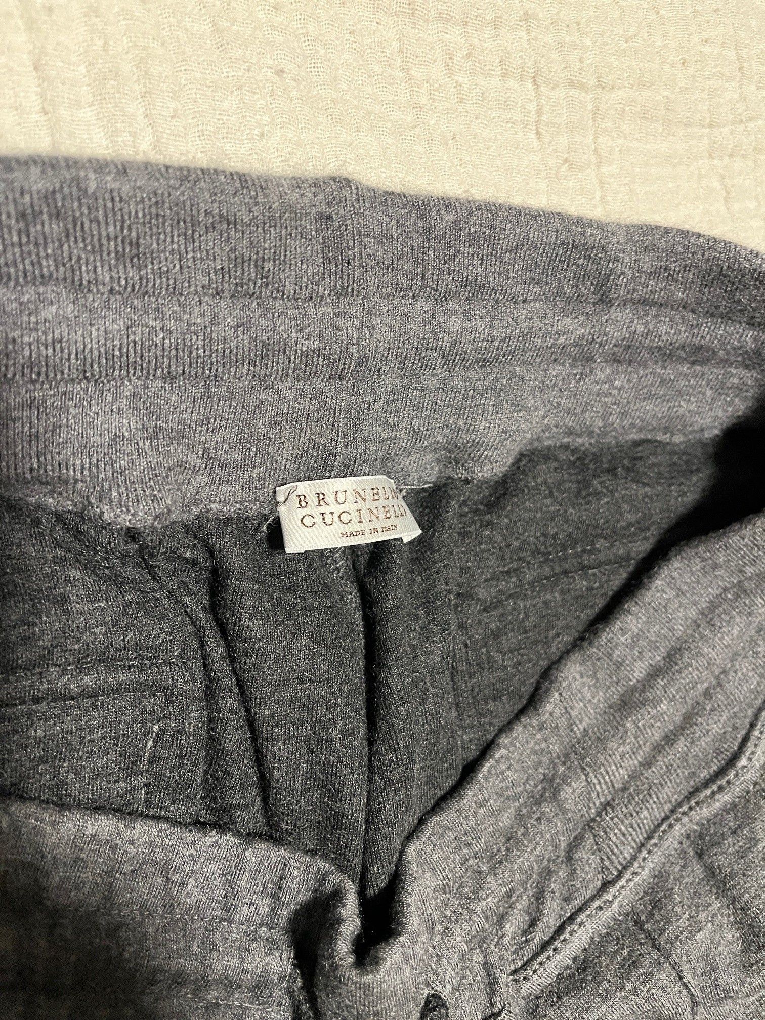 Brunello Cucinelli Brunello Cucinelli Cashmere Joggers Size US 36 / EU 52 - 4 Thumbnail