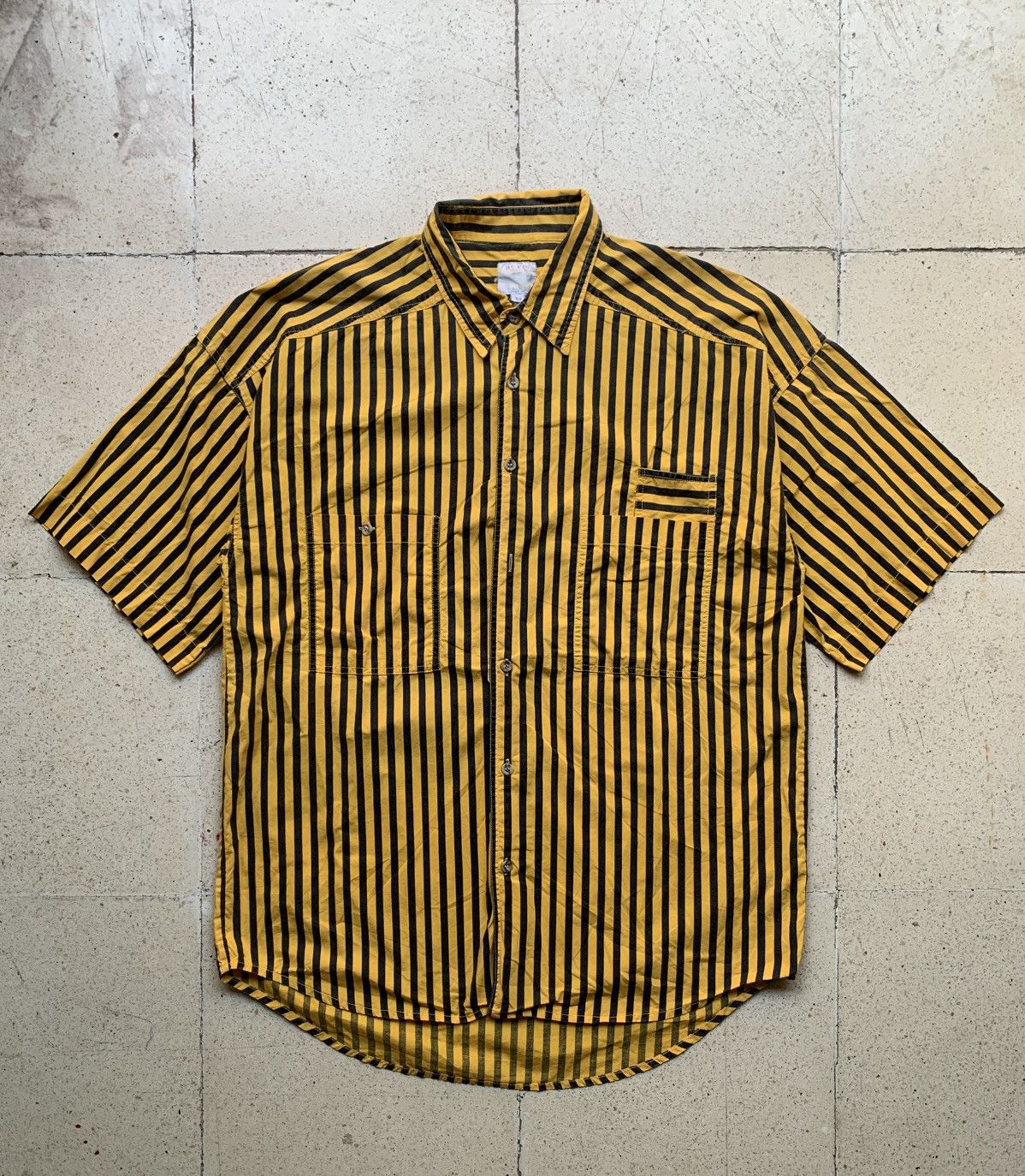 Vintage Vintage Duco striped work shirt Size US M / EU 48-50 / 2 - 1 Thumbnail